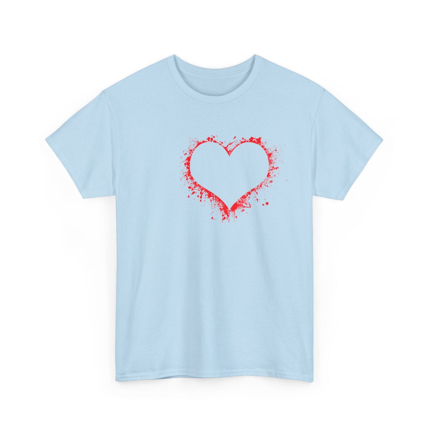 Heavy Hearted Unisex 100% Cotton Graphic Tee