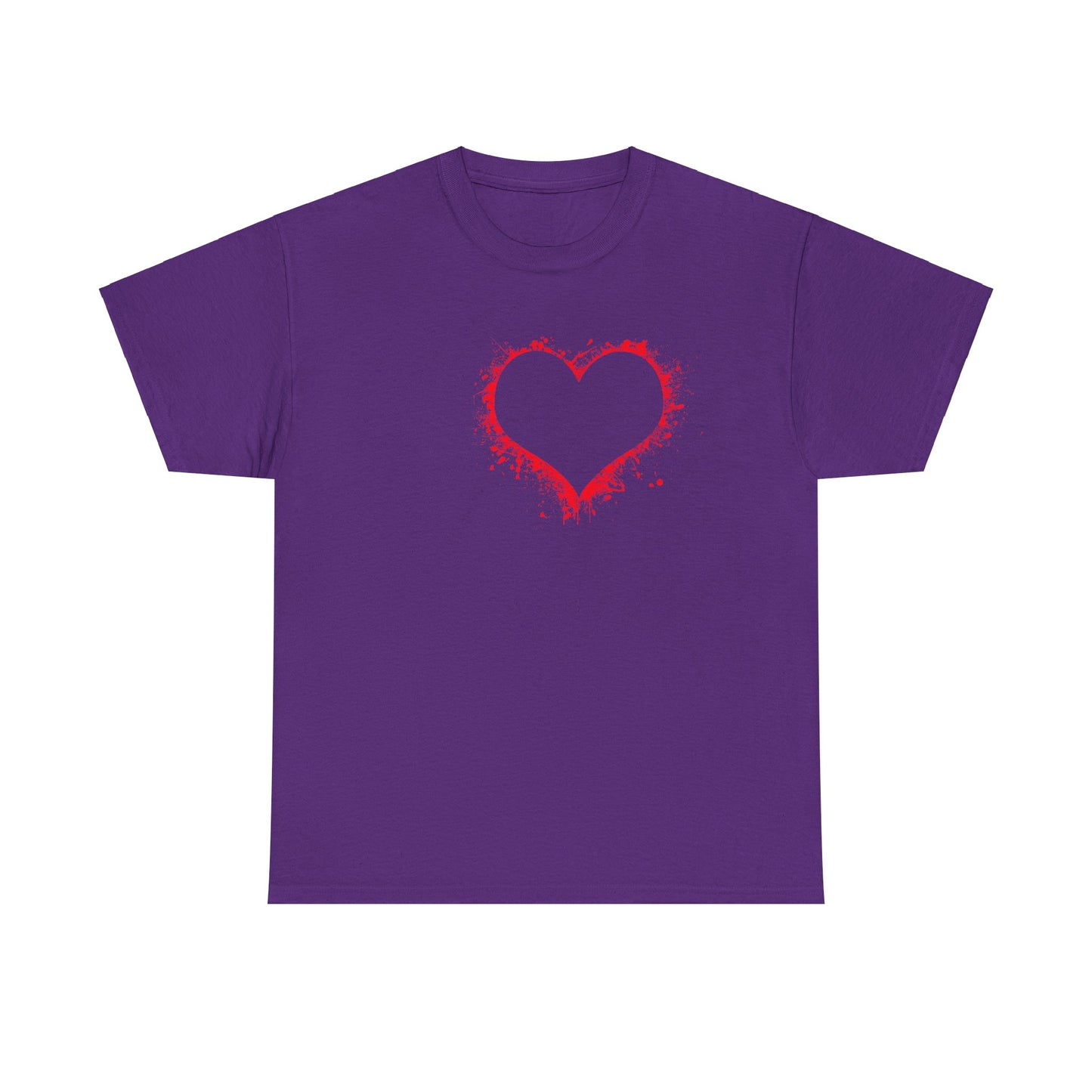 Heavy Hearted Unisex 100% Cotton Graphic Tee