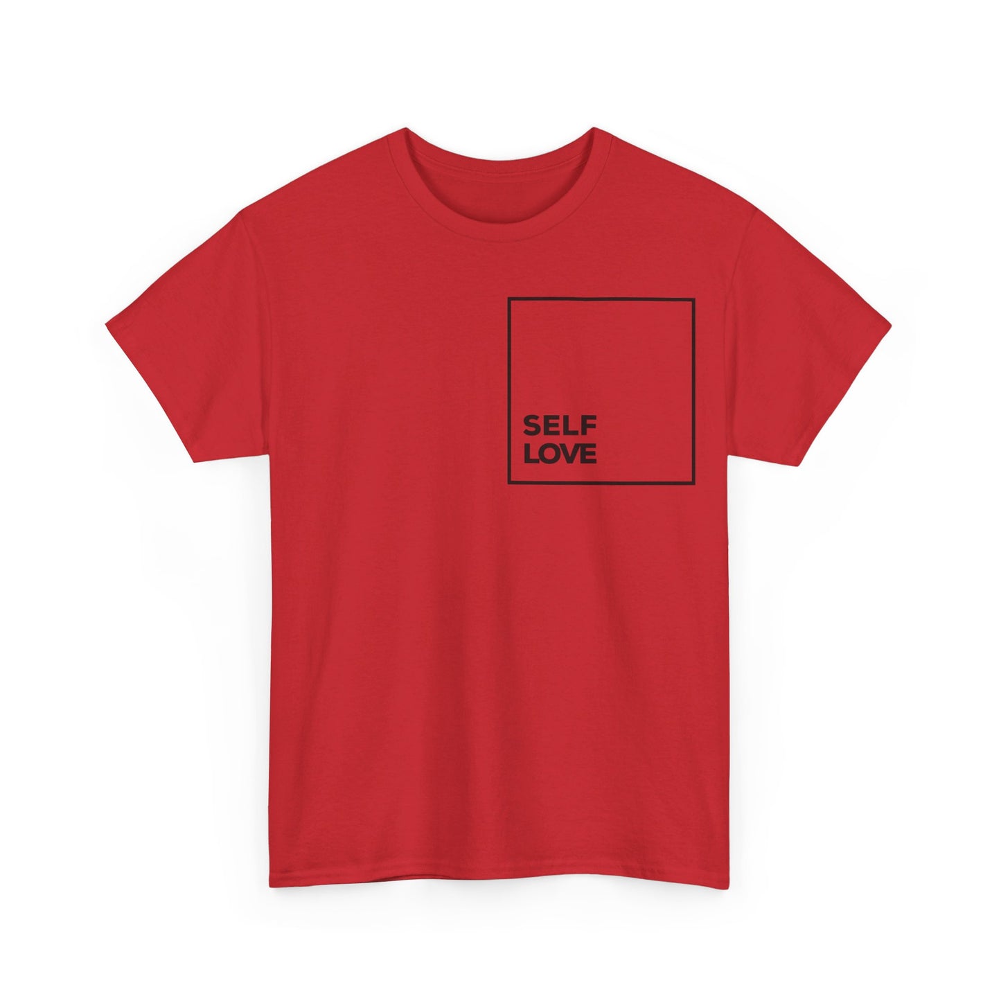 Self Love Unisex Heavy Classic Graphic Print Cotton Tee