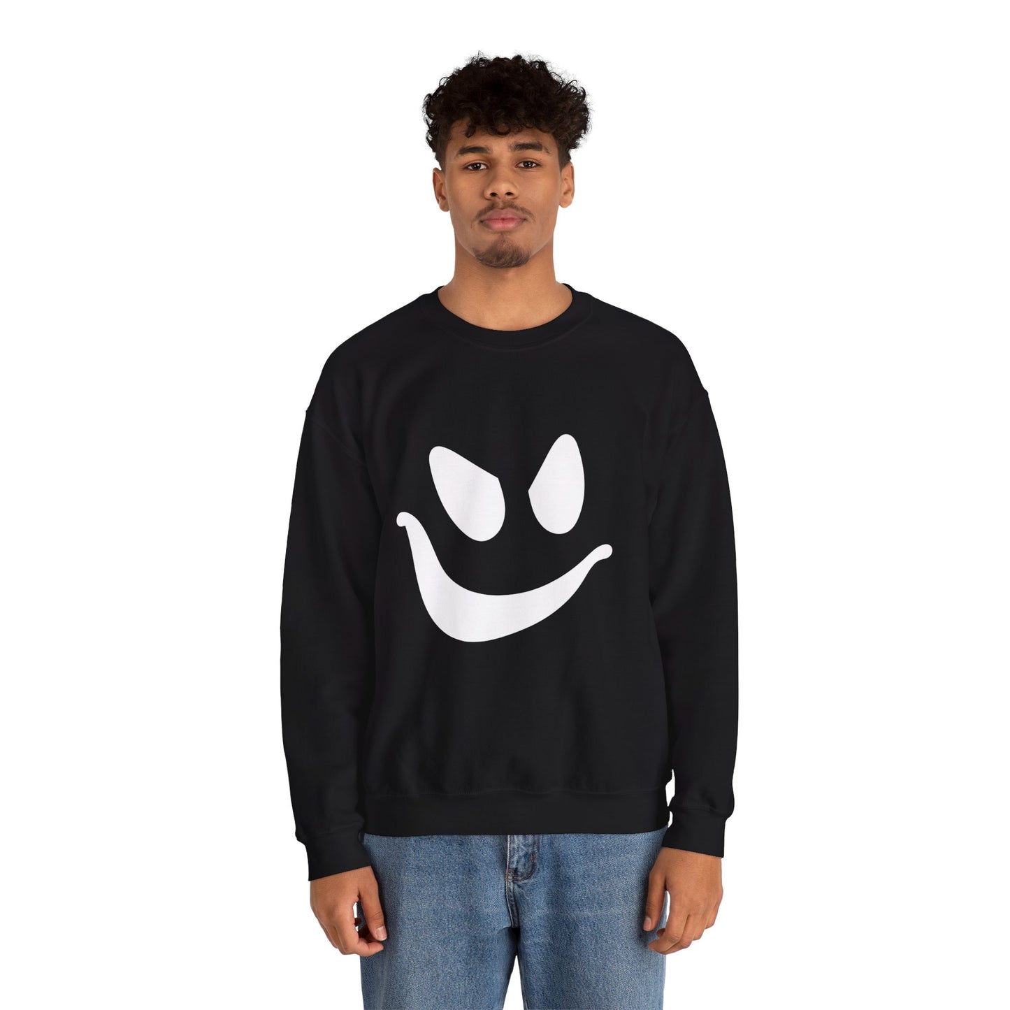 Ghost Face- Classic Graphic Print Unisex Heavy Blend™ Crewneck Sweatshirt