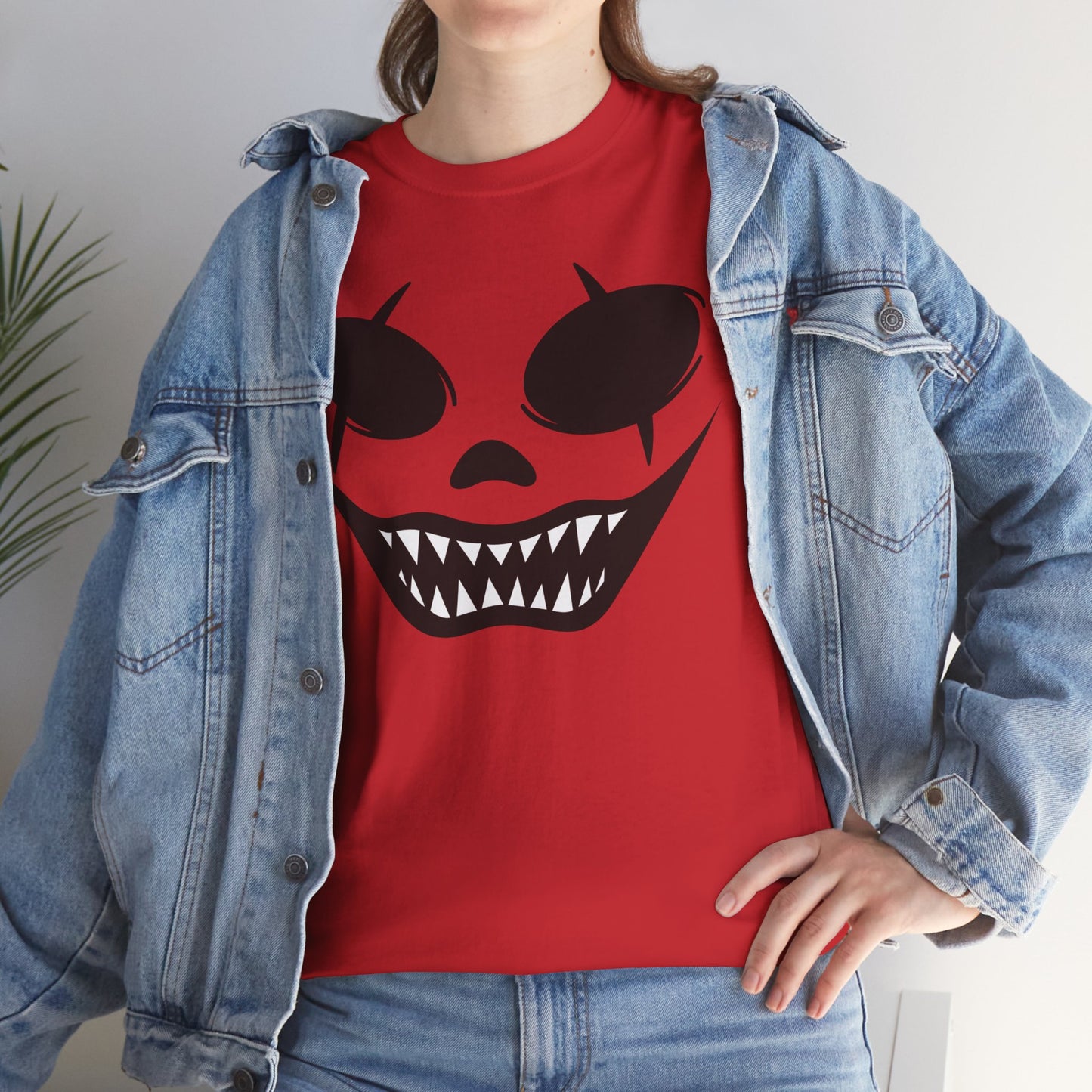 Clown Face- Classic Graphic Print Unisex Heavy 100% Cotton Tee