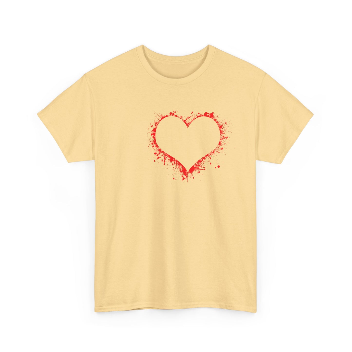 Heavy Hearted Unisex 100% Cotton Graphic Tee