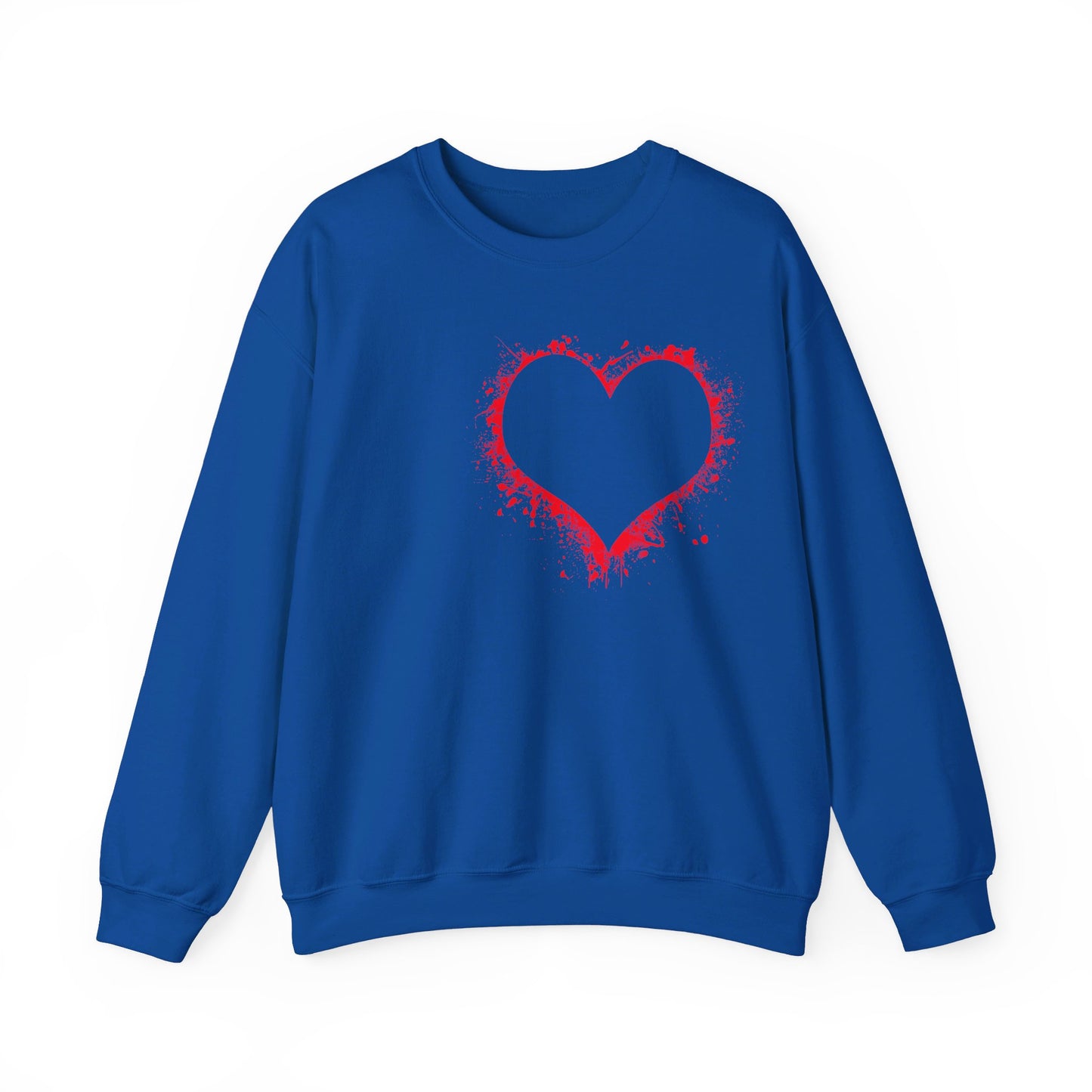 Heavy Hearted Unisex Heavy Blend™ Cotton Classic Crewneck Sweatshirt