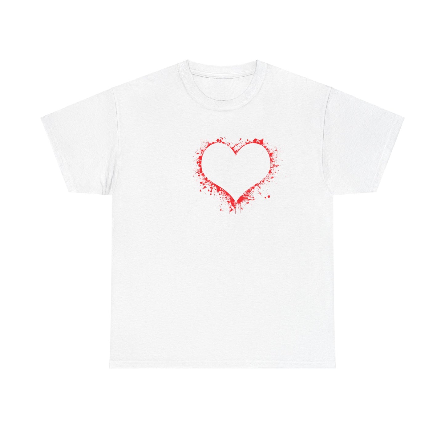 Heavy Hearted Unisex 100% Cotton Graphic Tee