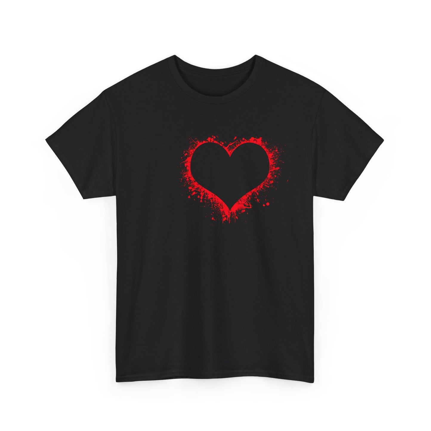 Heavy Hearted Unisex 100% Cotton Graphic Tee