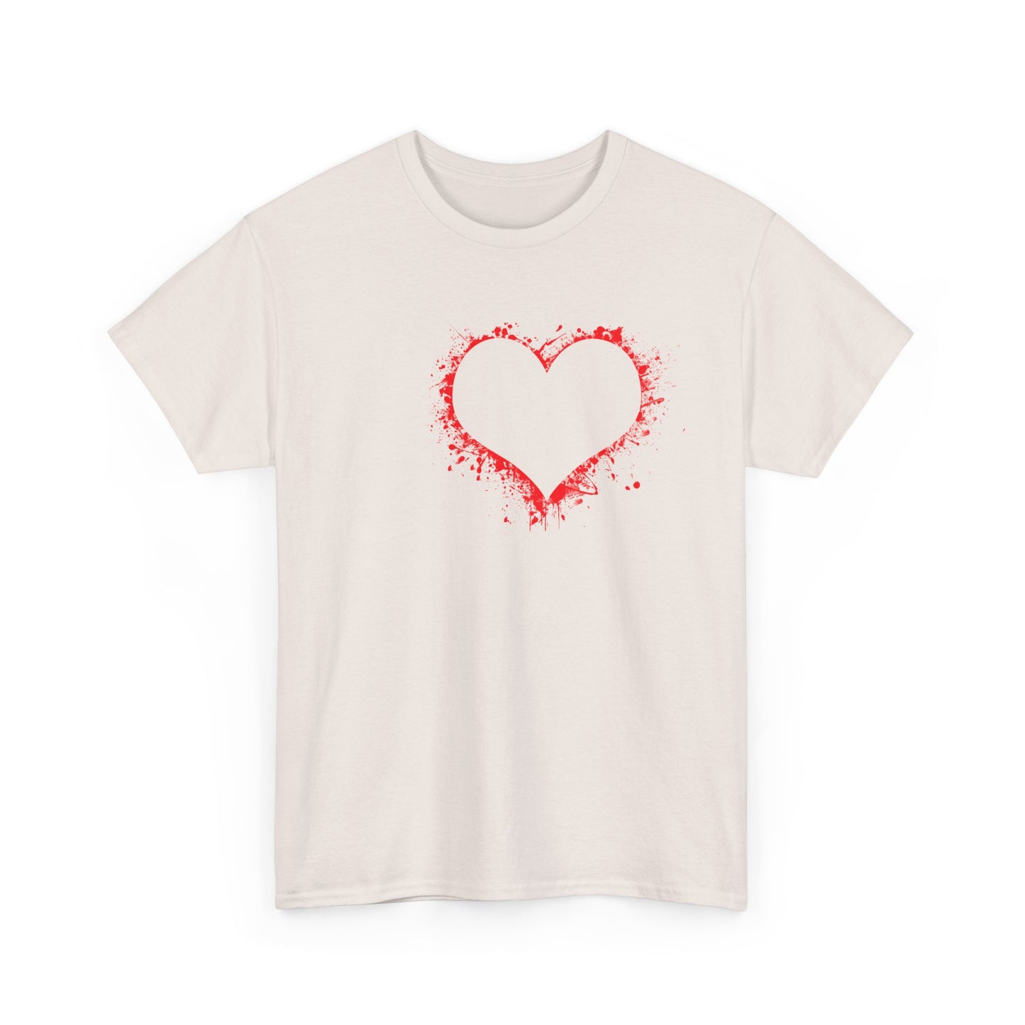 Heavy Hearted Unisex 100% Cotton Graphic Tee