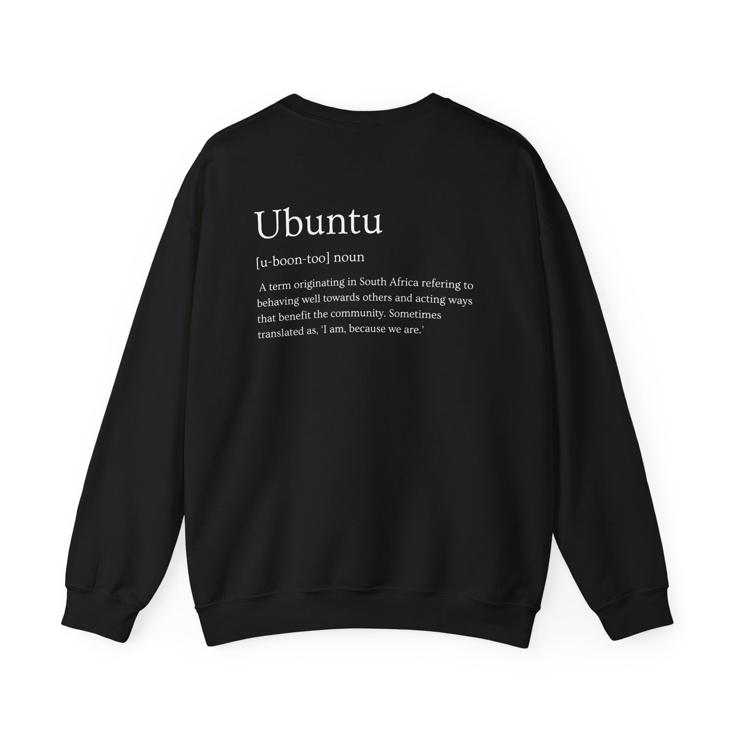 Love Cloth Ubuntu - Unisex Heavy Blend™ Crewneck Graphic Print Sweatshirt