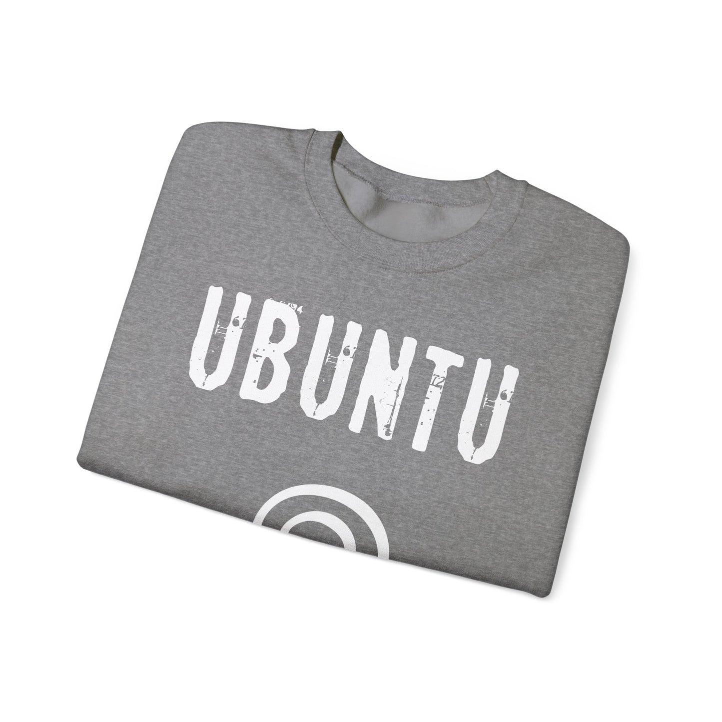 Love Cloth Ubuntu - Unisex Heavy Blend™ Crewneck Graphic Print Sweatshirt