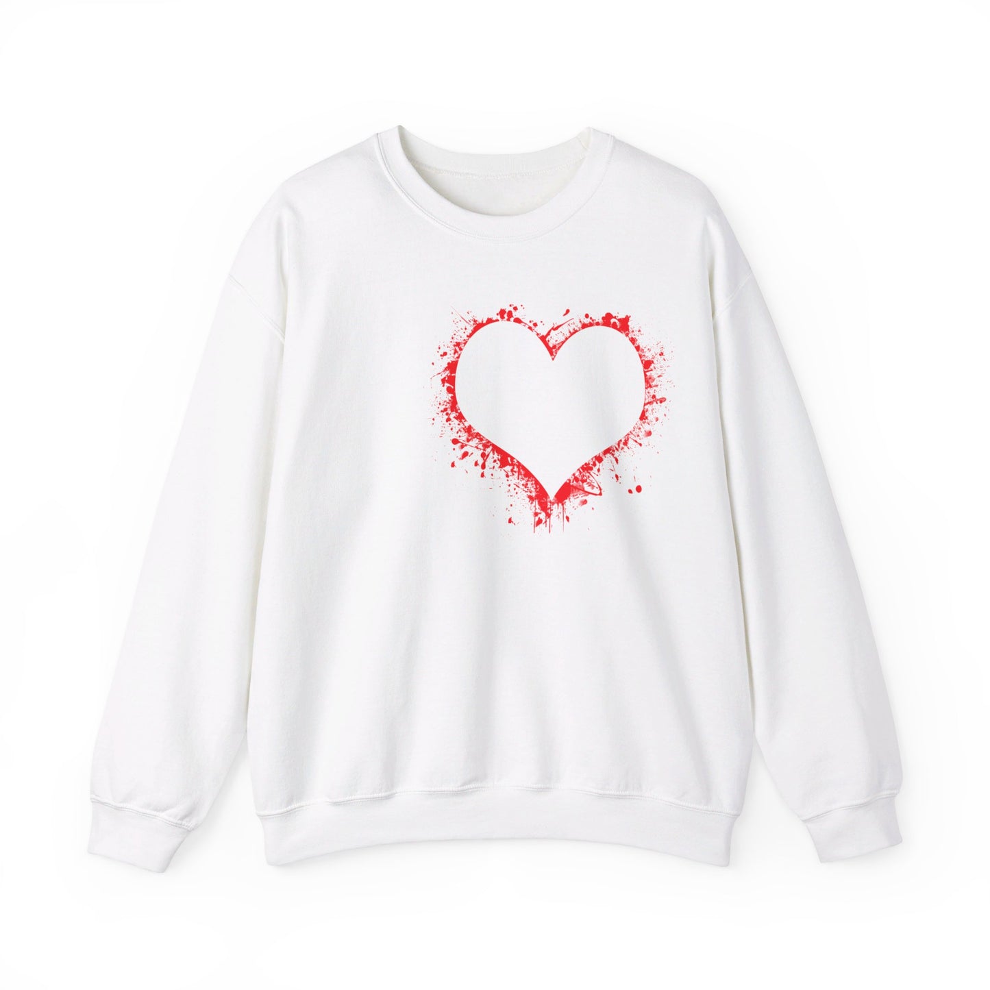 Heavy Hearted Unisex Heavy Blend™ Cotton Classic Crewneck Sweatshirt