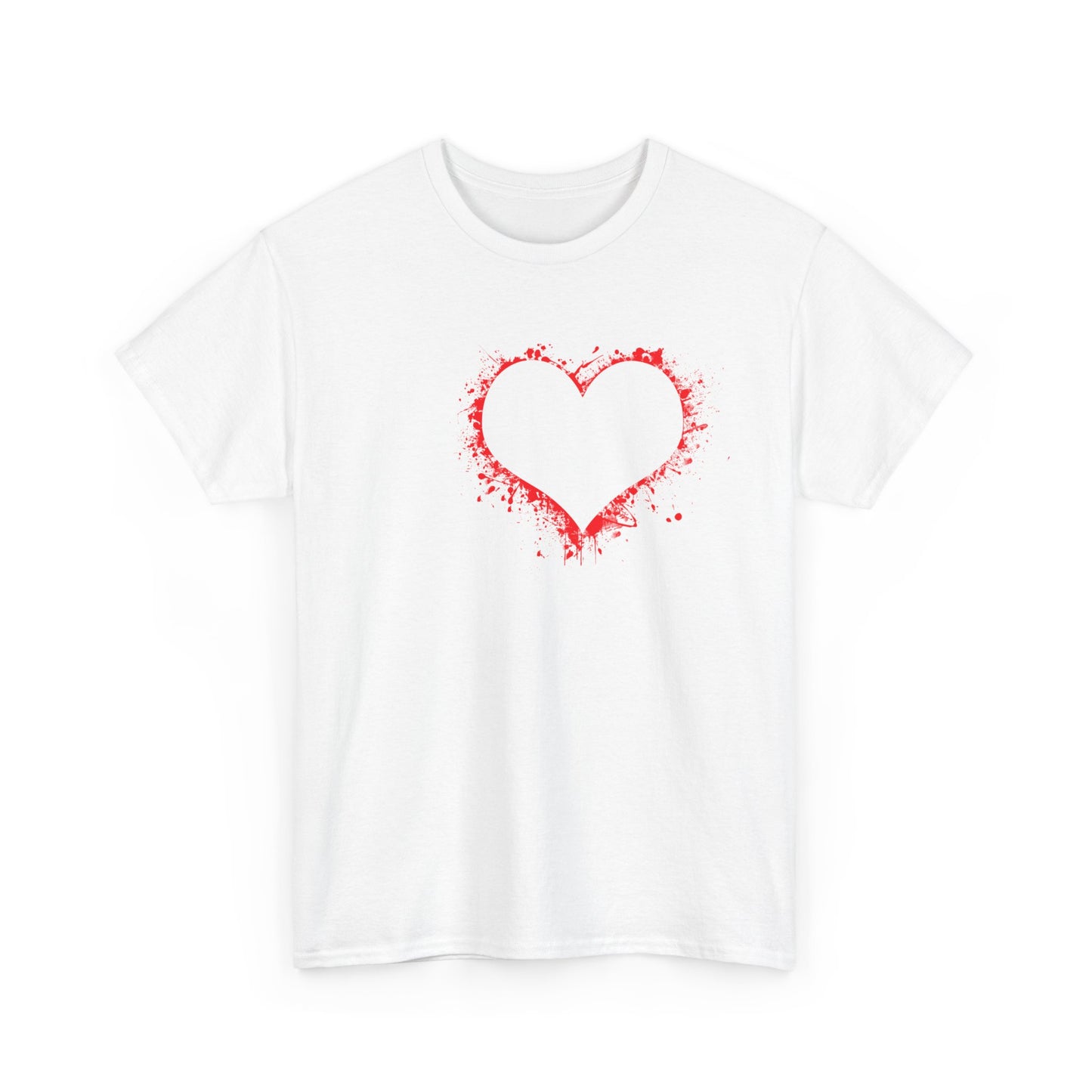 Heavy Hearted Unisex 100% Cotton Graphic Tee