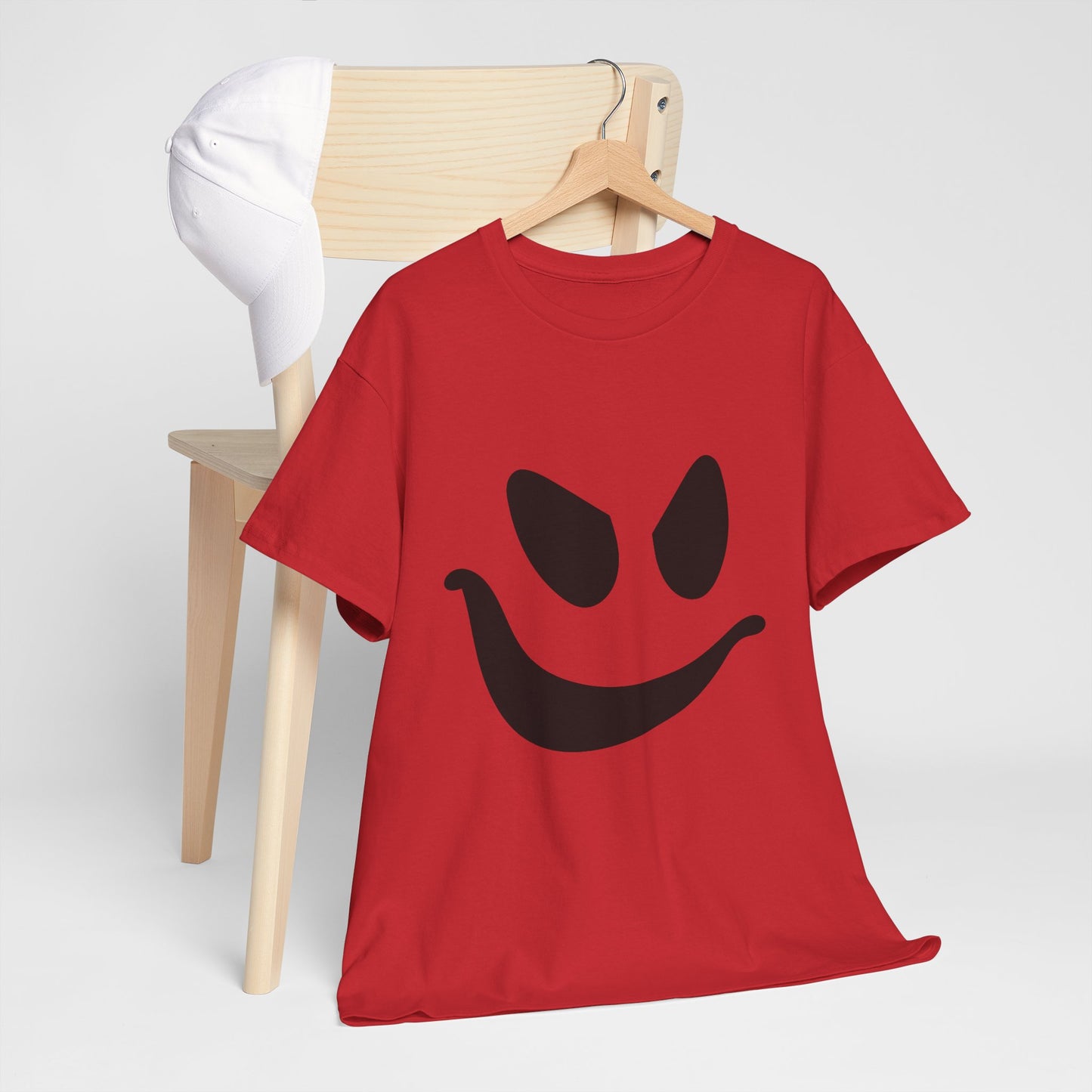 Ghost Face- Graphic Print Unisex Heavy 100% Cotton Tee