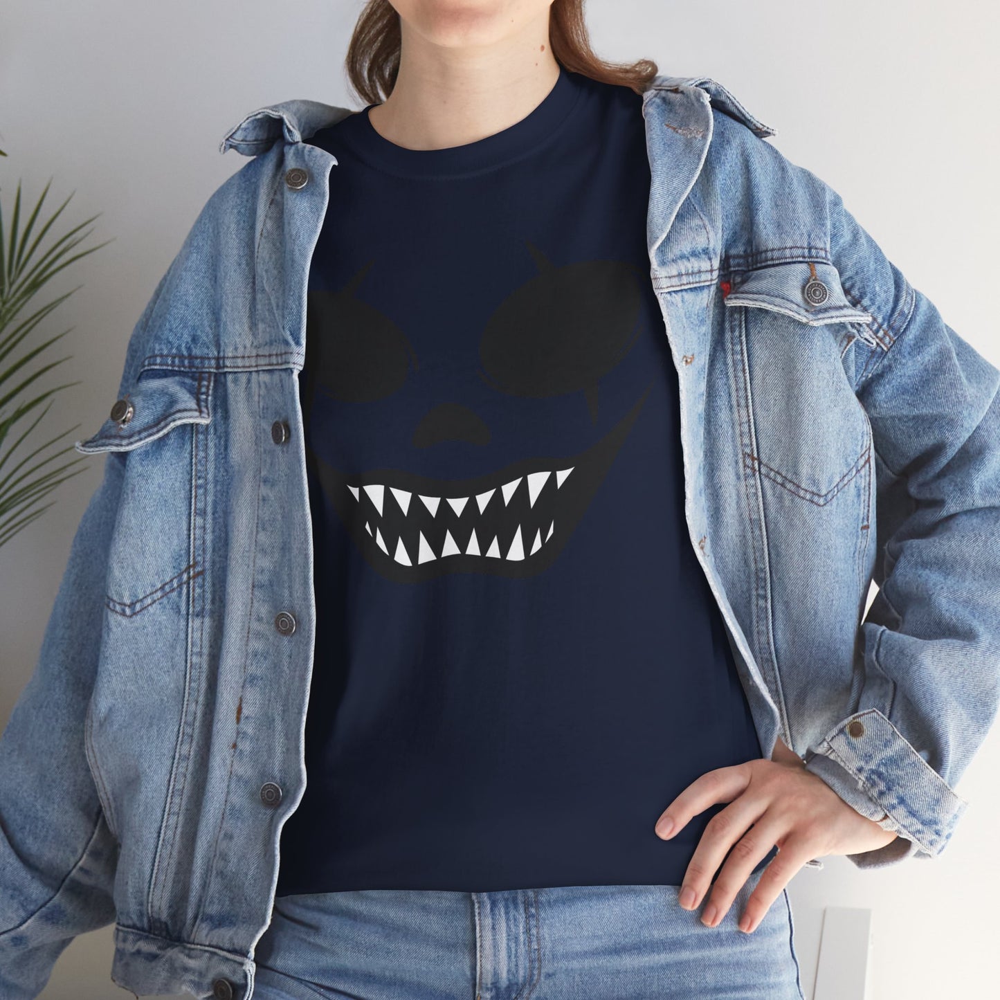 Clown Face- Classic Graphic Print Unisex Heavy 100% Cotton Tee