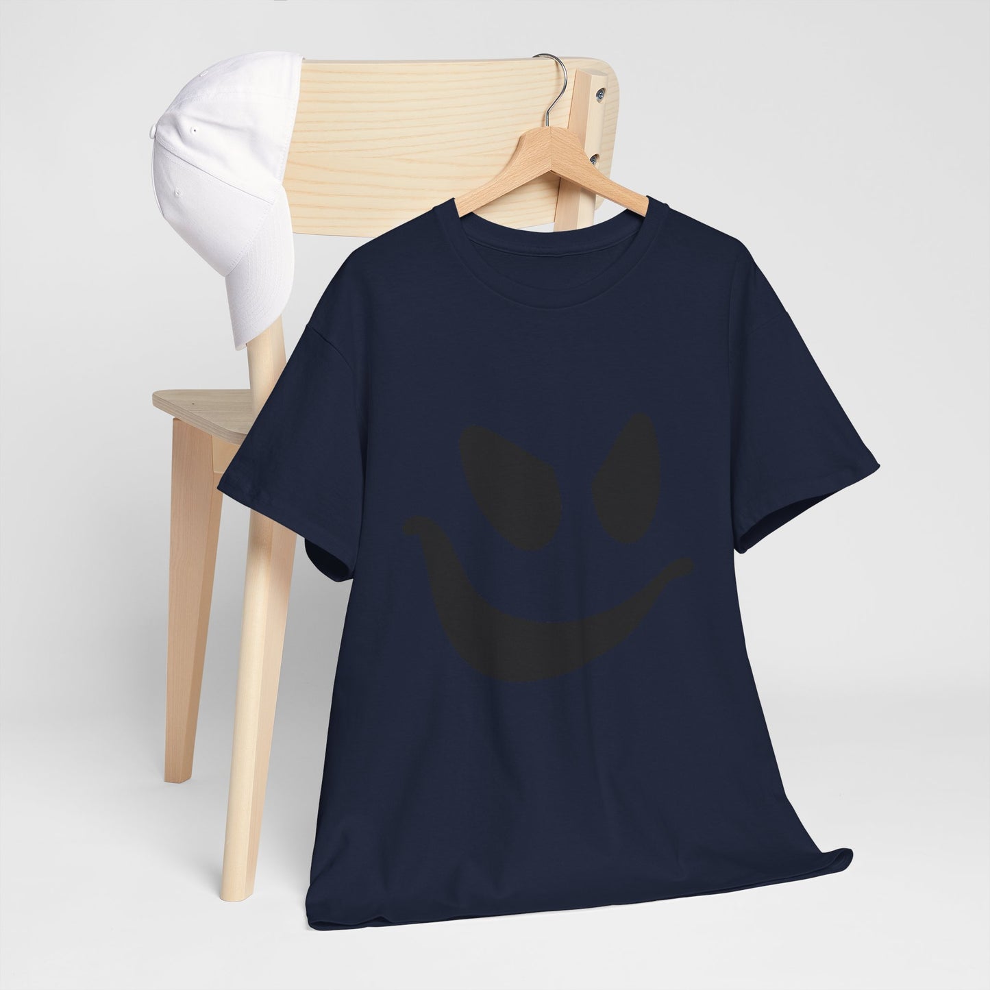 Ghost Face- Graphic Print Unisex Heavy 100% Cotton Tee