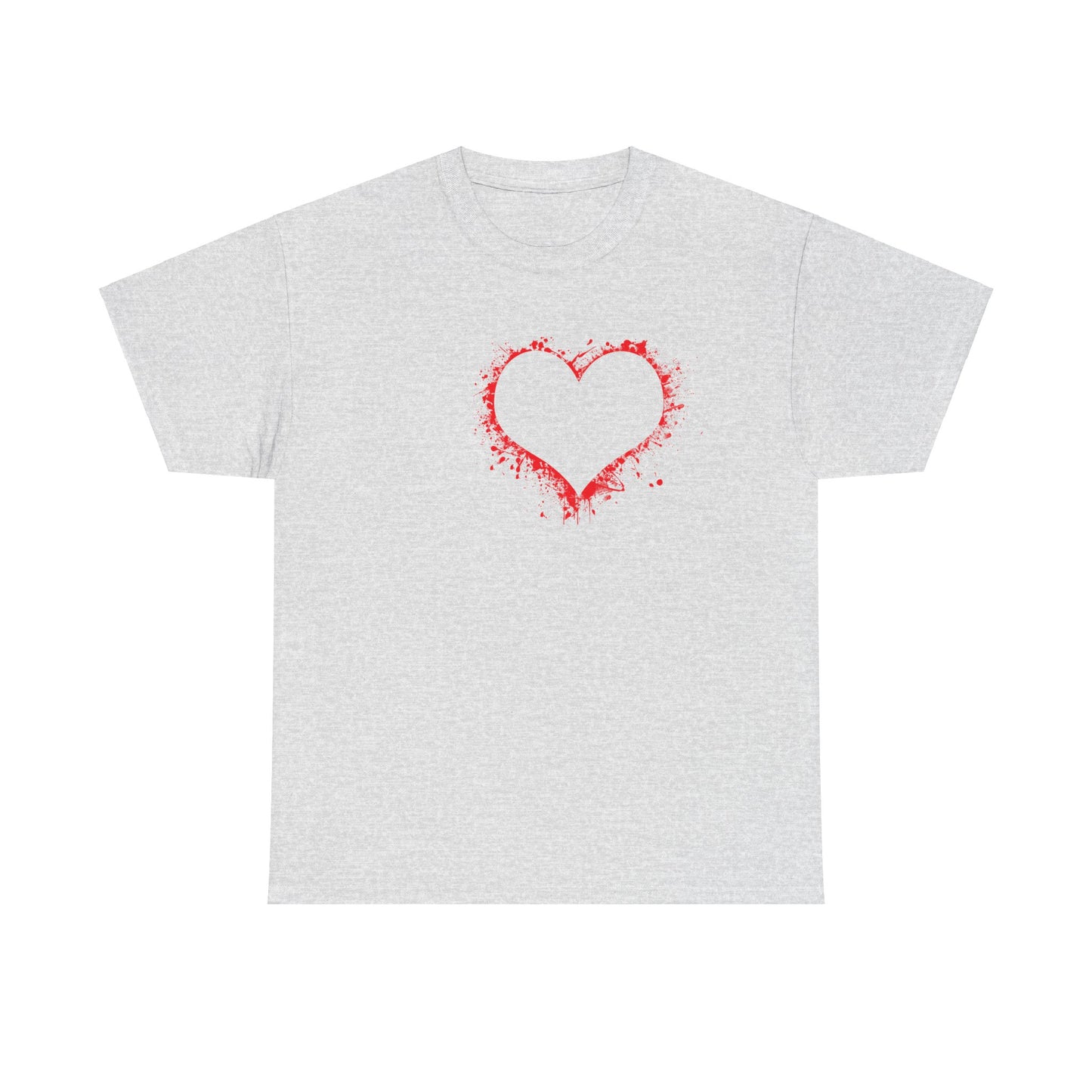 Heavy Hearted Unisex 100% Cotton Graphic Tee