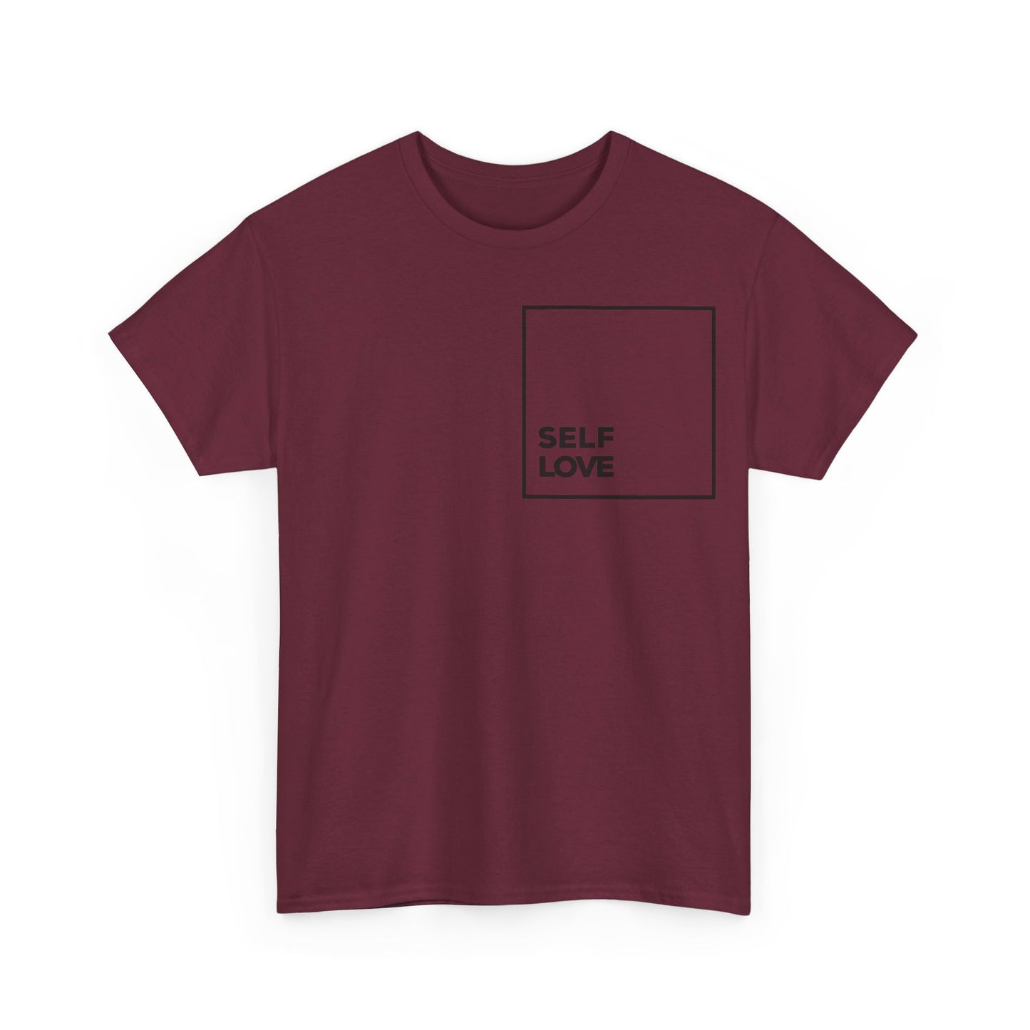 Self Love Unisex Heavy Classic Graphic Print Cotton Tee