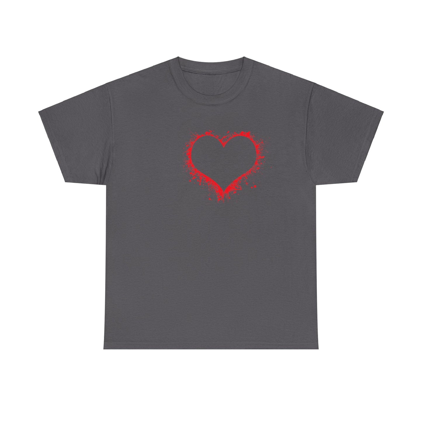 Heavy Hearted Unisex 100% Cotton Graphic Tee