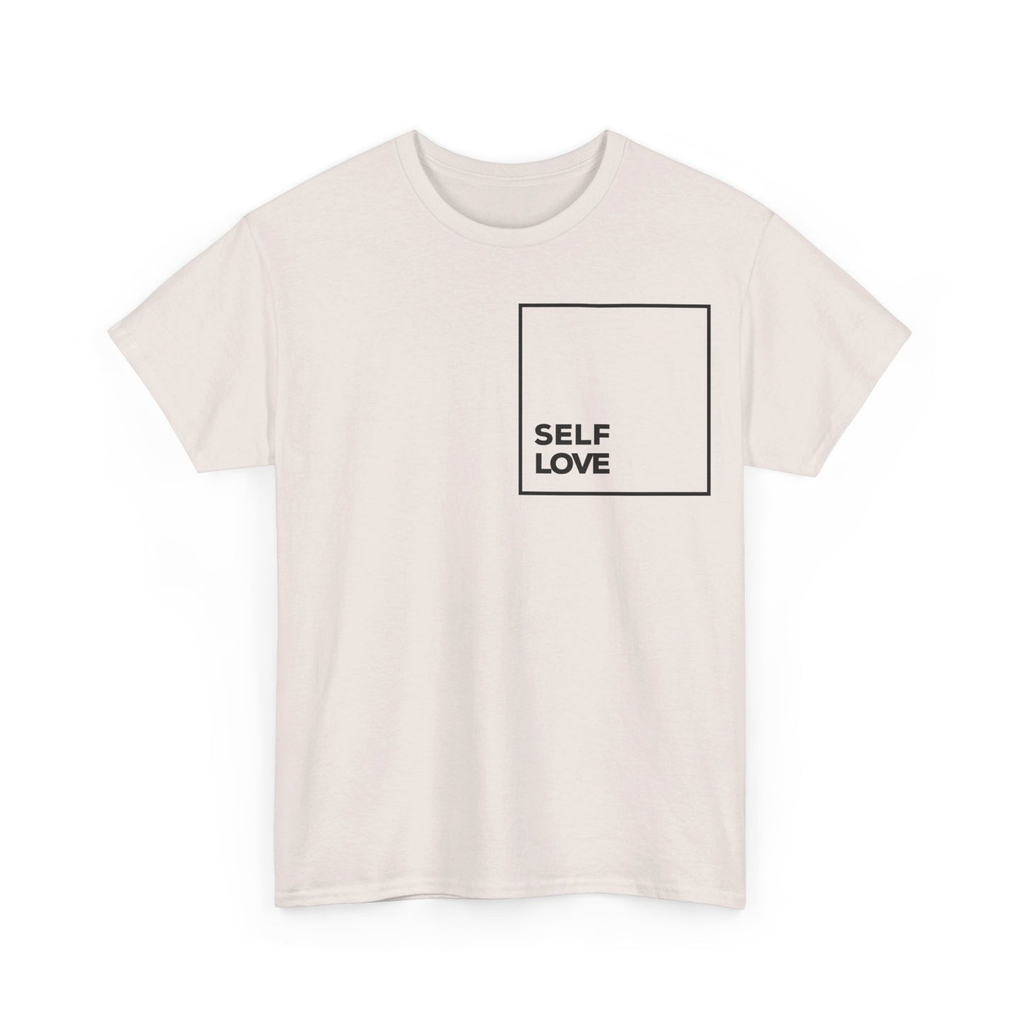 Self Love Unisex Heavy Classic Graphic Print Cotton Tee