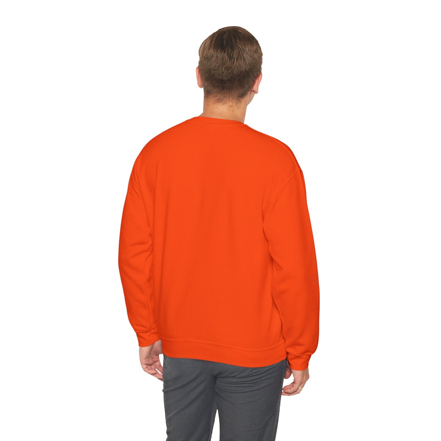 Ghoul Face- Graphic Print Unisex Heavy Blend™ Crewneck Sweatshirt