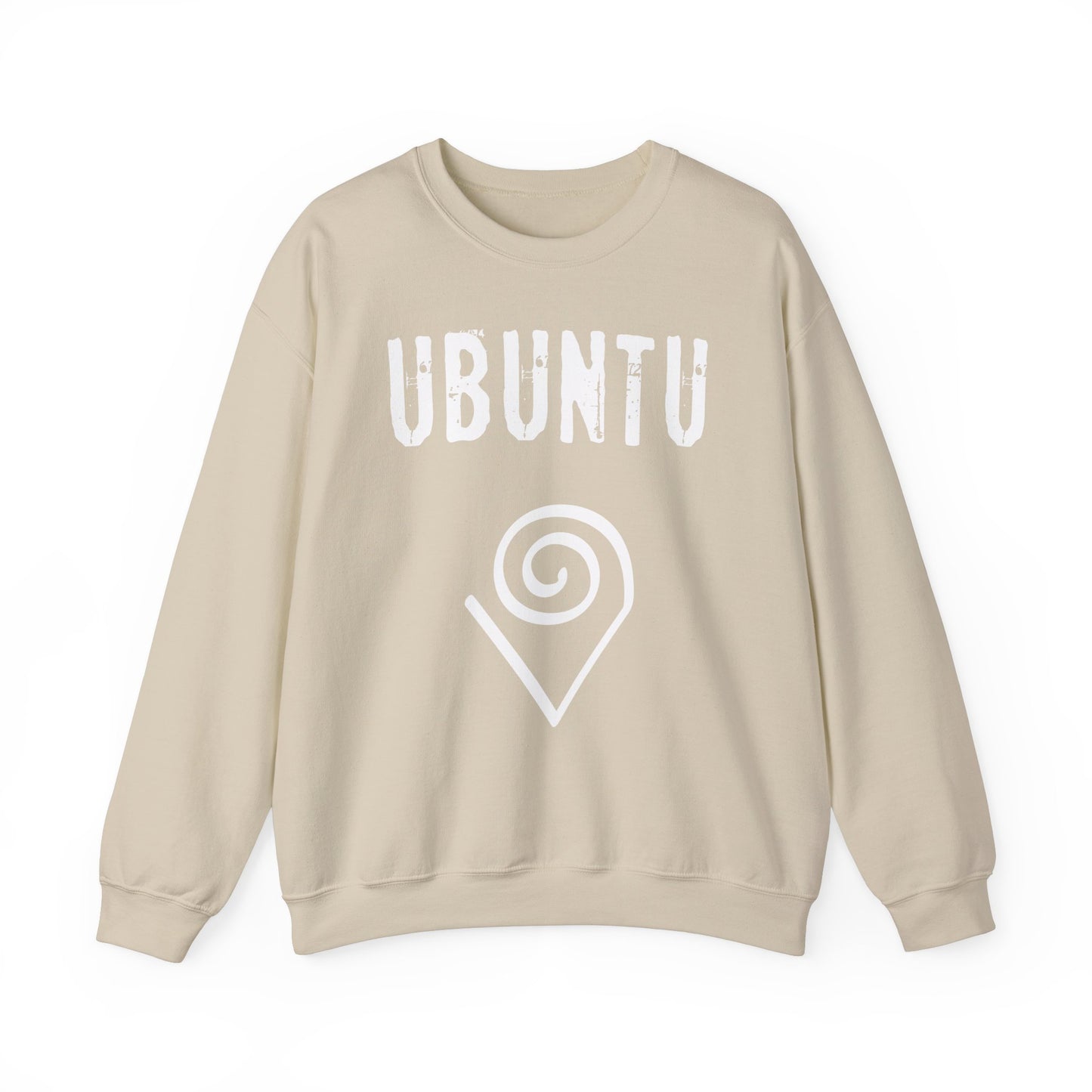 Love Cloth Ubuntu - Unisex Heavy Blend™ Crewneck Graphic Print Sweatshirt