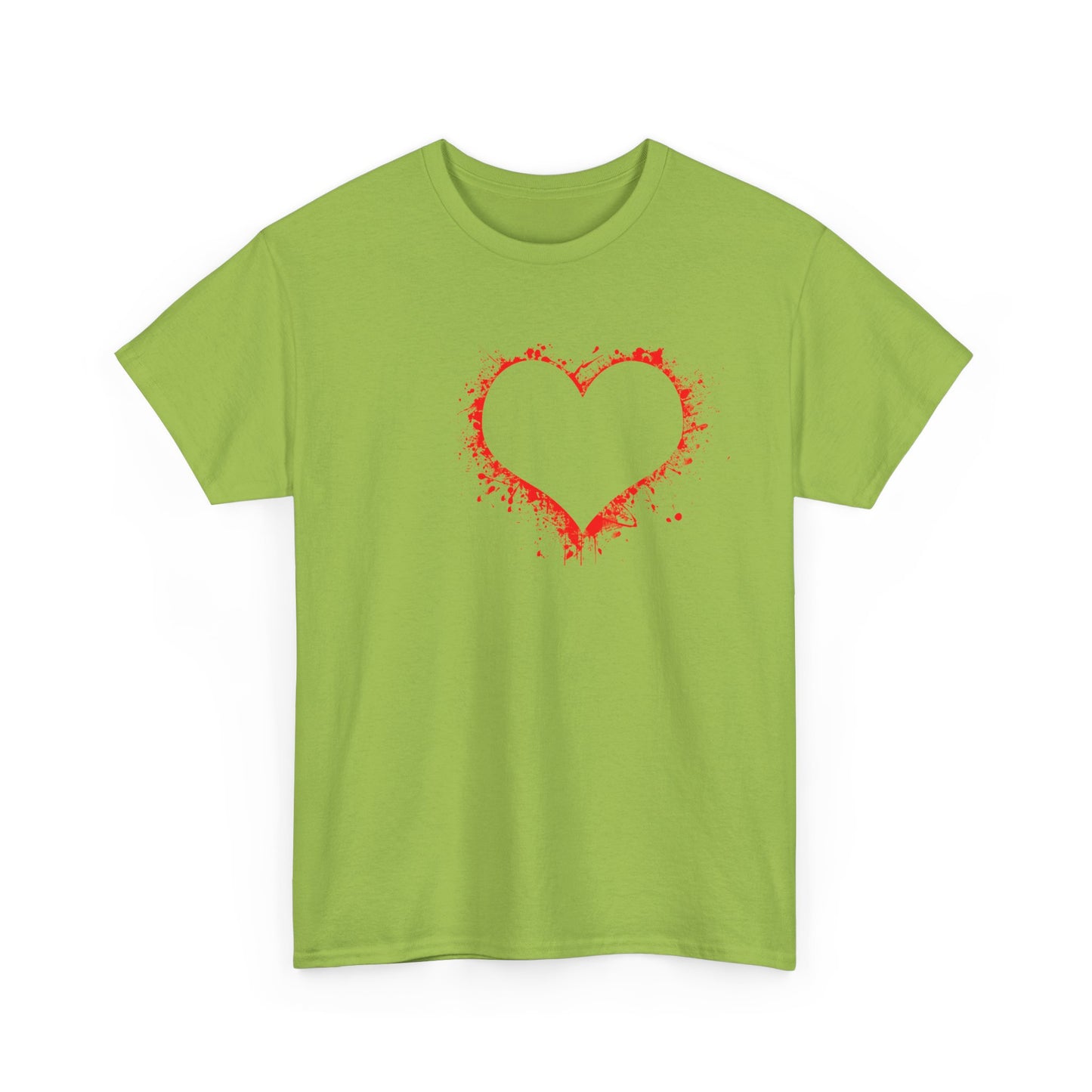 Heavy Hearted Unisex 100% Cotton Graphic Tee