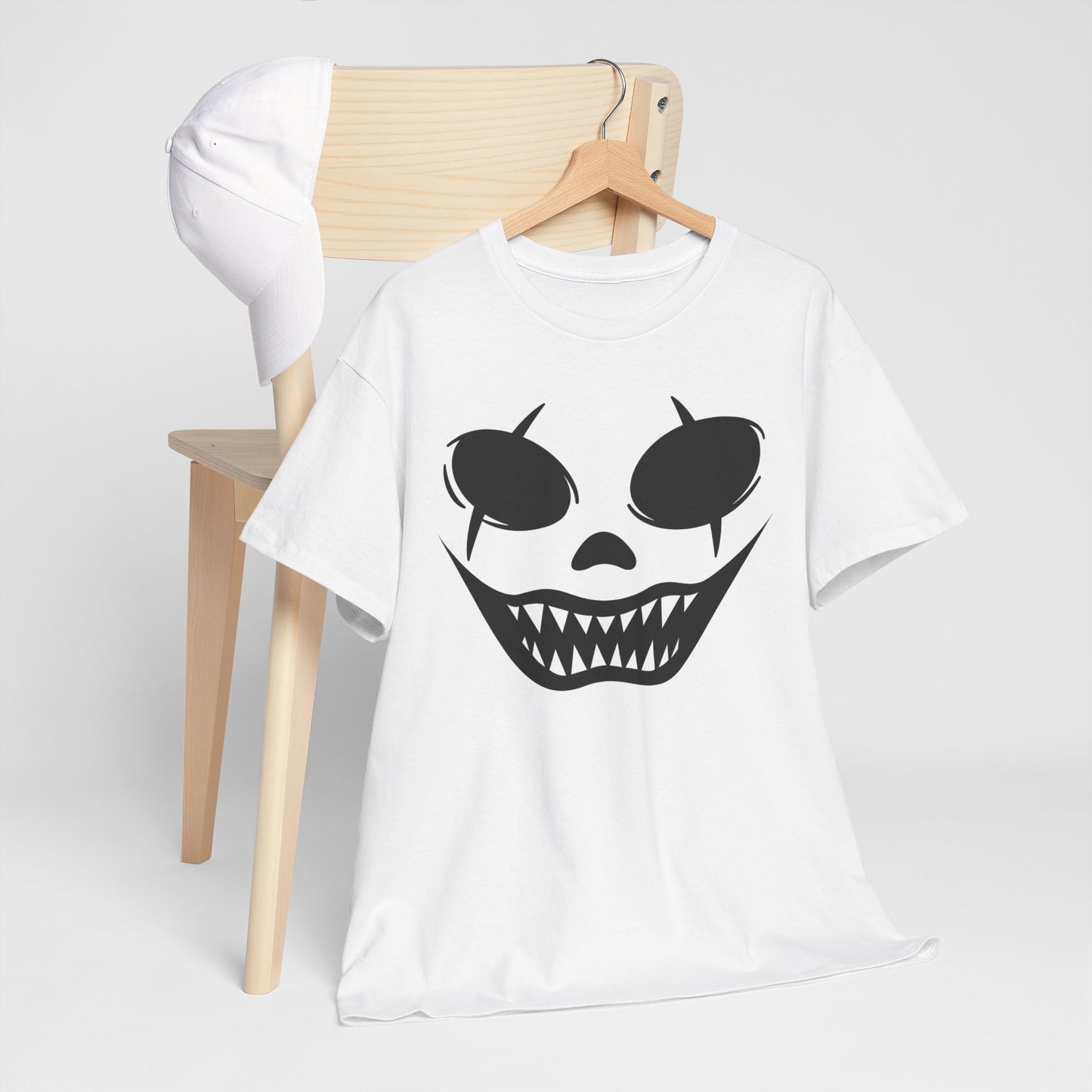 Clown Face- Classic Graphic Print Unisex Heavy 100% Cotton Tee