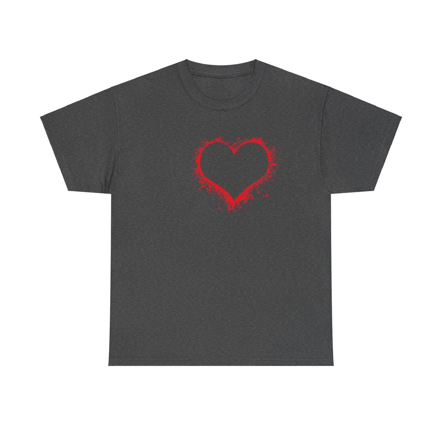 Heavy Hearted Unisex 100% Cotton Graphic Tee