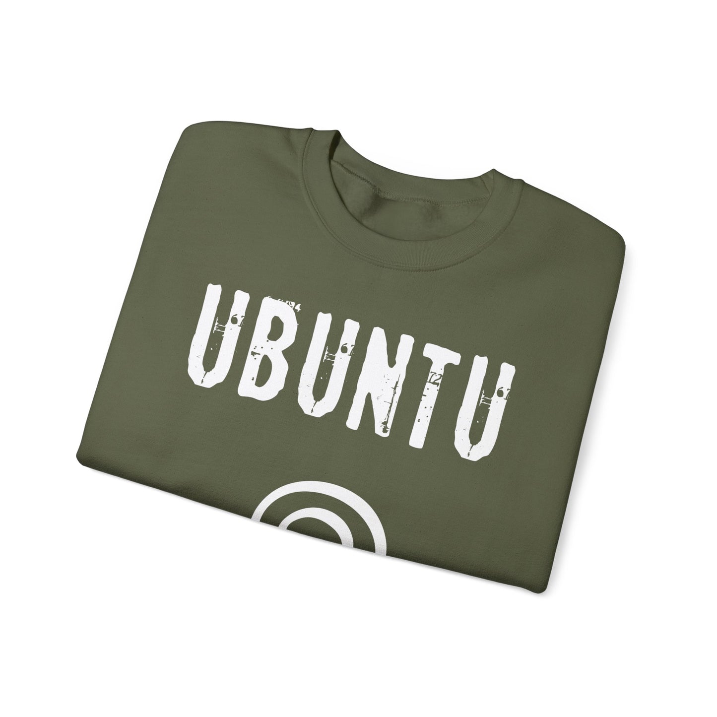 Love Cloth Ubuntu - Unisex Heavy Blend™ Crewneck Graphic Print Sweatshirt