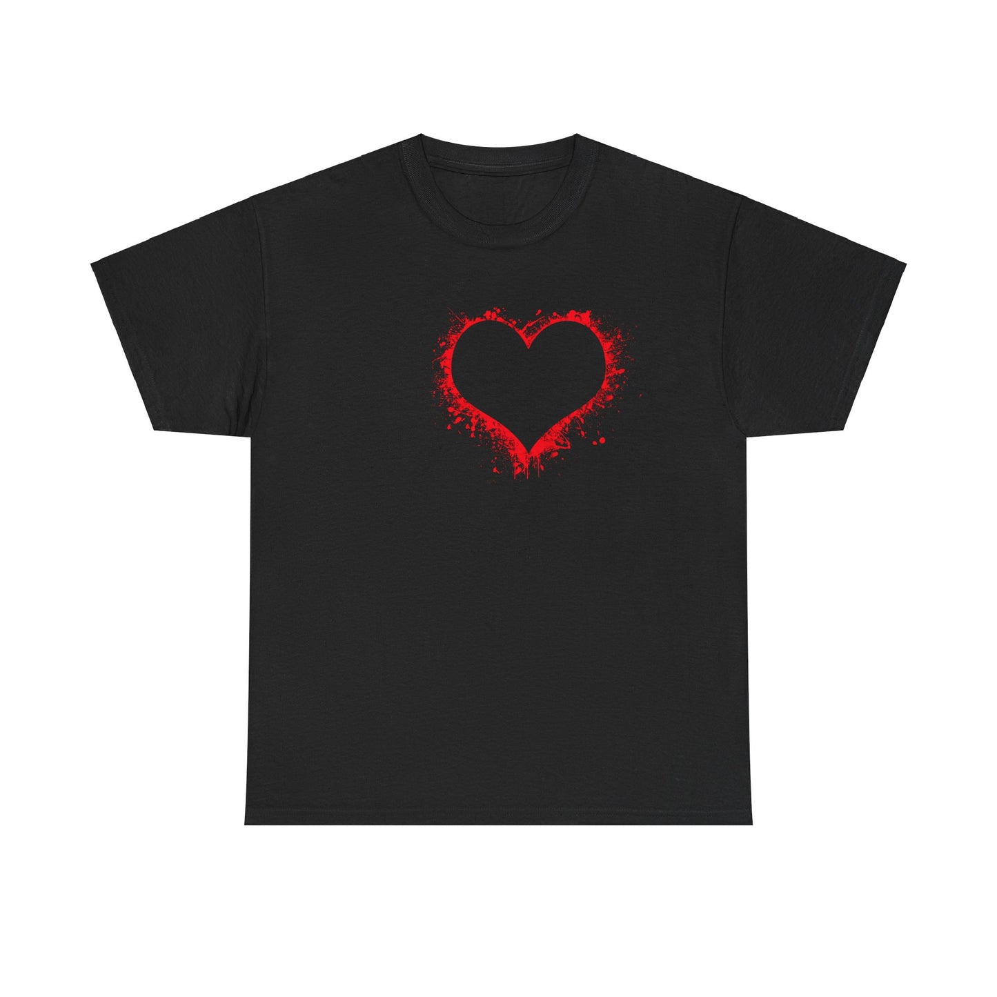 Heavy Hearted Unisex 100% Cotton Graphic Tee