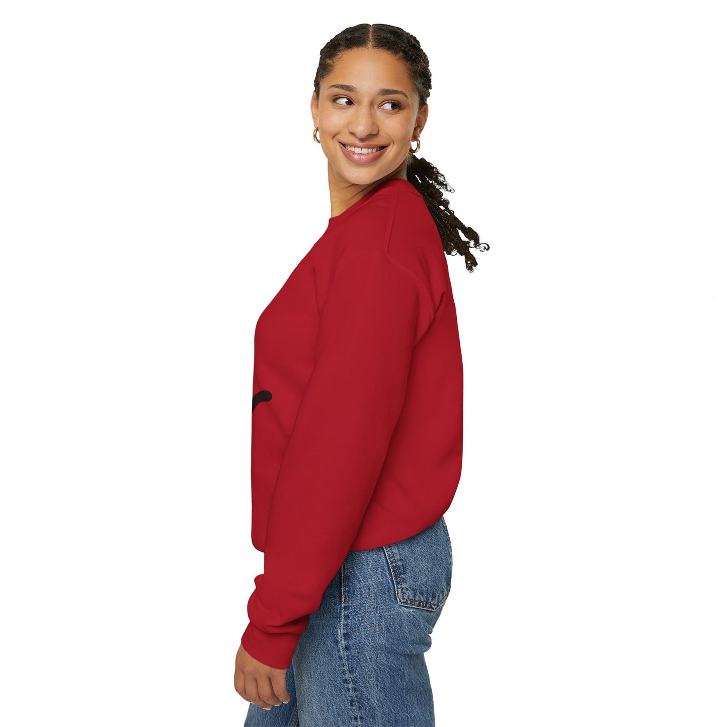 Ghost Face- Classic Graphic Print Unisex Heavy Blend™ Crewneck Sweatshirt