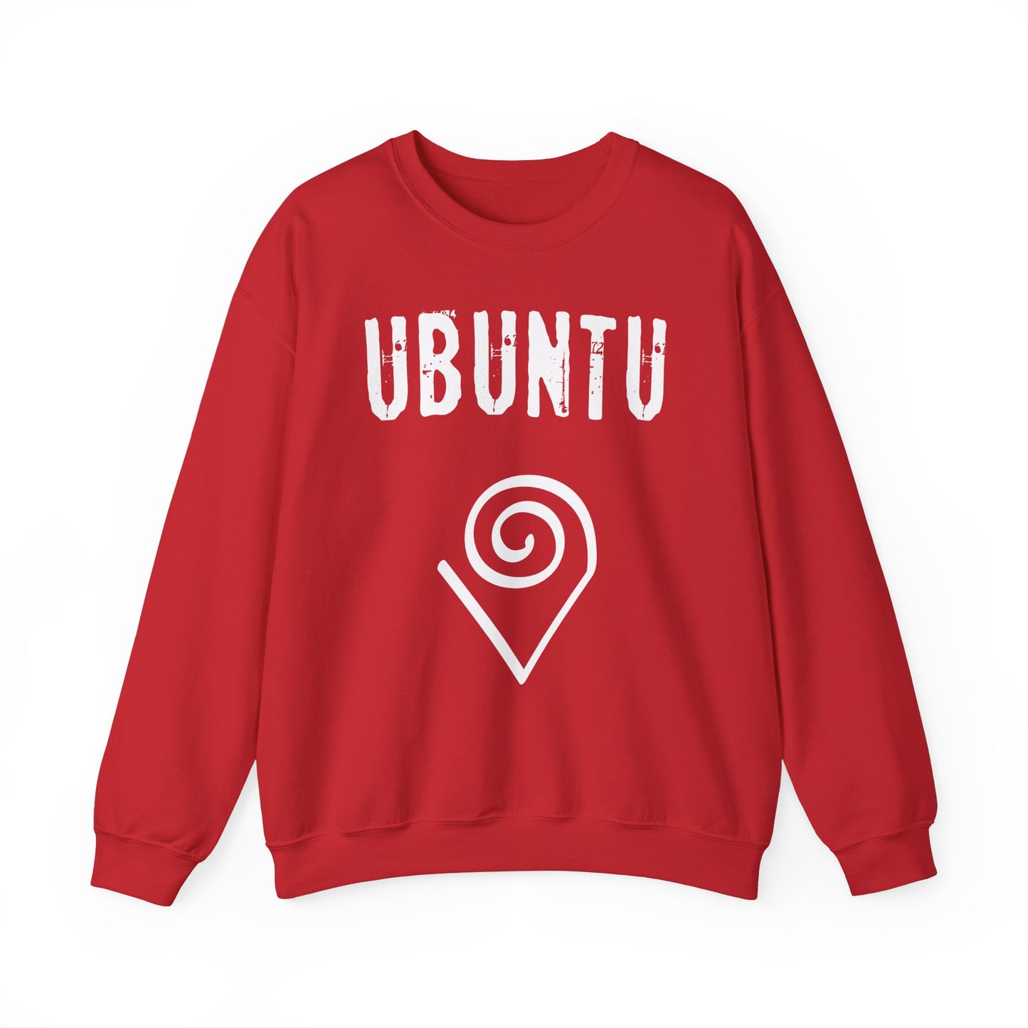 Love Cloth Ubuntu - Unisex Heavy Blend™ Crewneck Graphic Print Sweatshirt