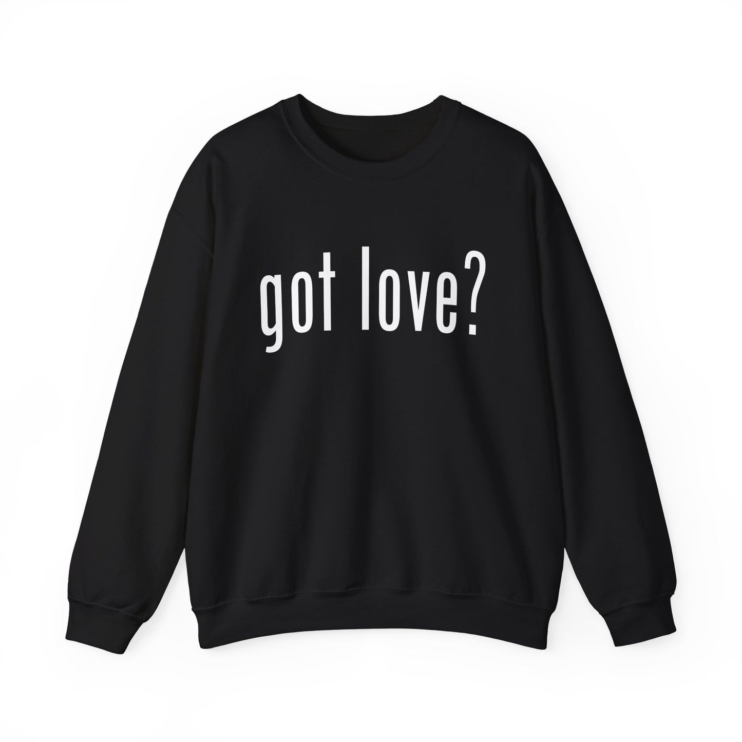 got love? - classic Unisex Heavy Blend™ Crewneck Graphic Print Sweatshirt