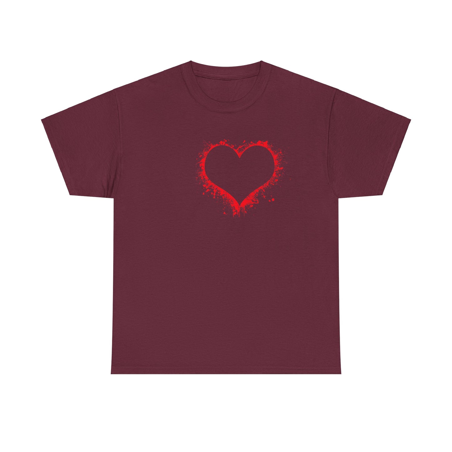 Heavy Hearted Unisex 100% Cotton Graphic Tee