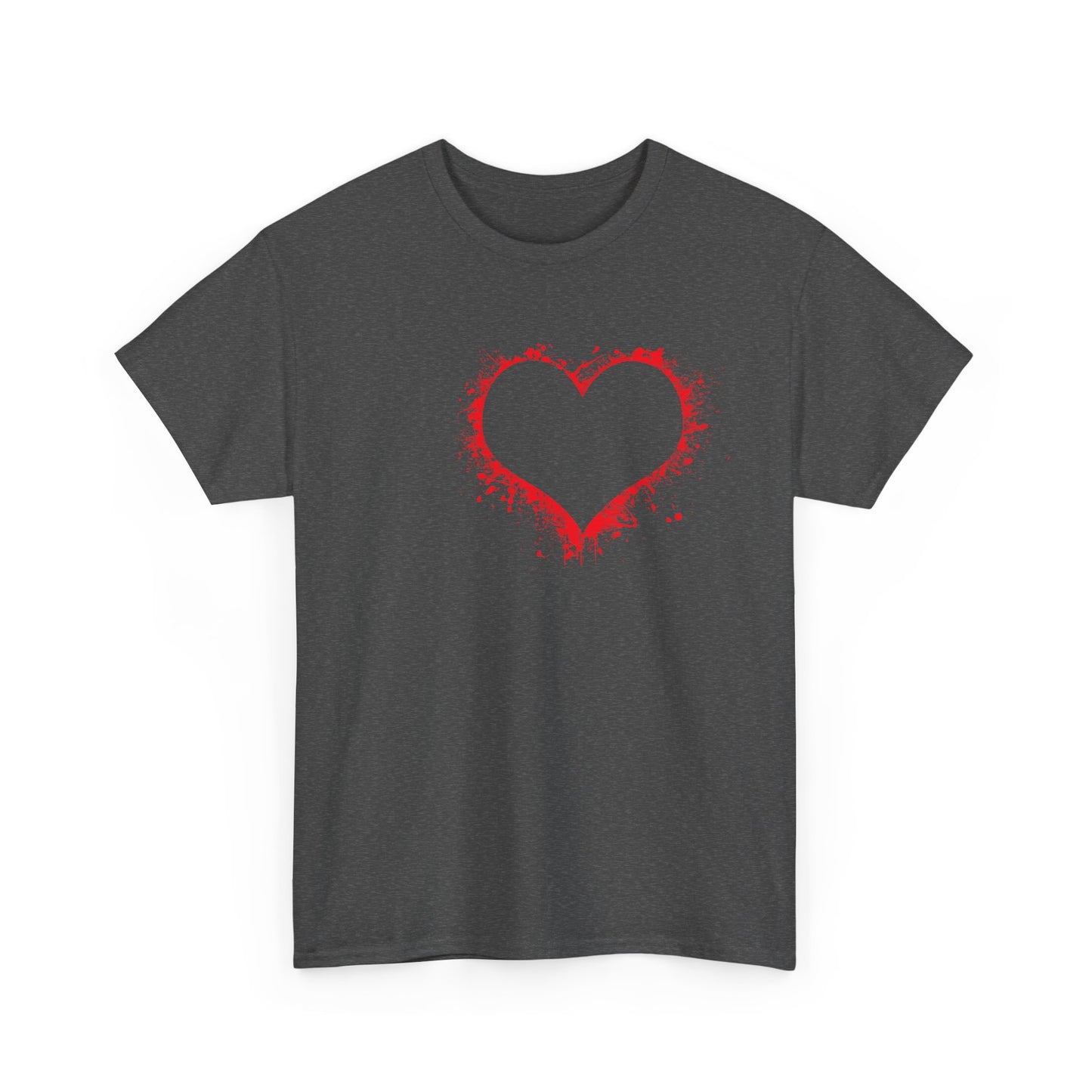 Heavy Hearted Unisex 100% Cotton Graphic Tee