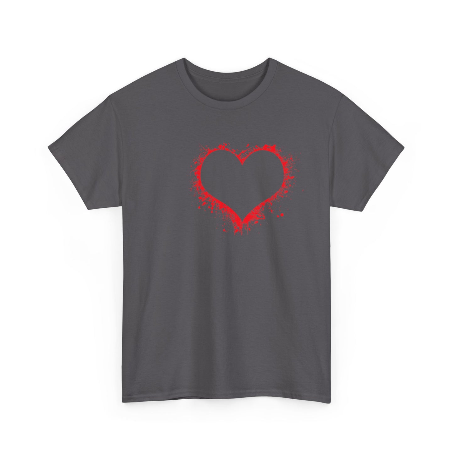 Heavy Hearted Unisex 100% Cotton Graphic Tee
