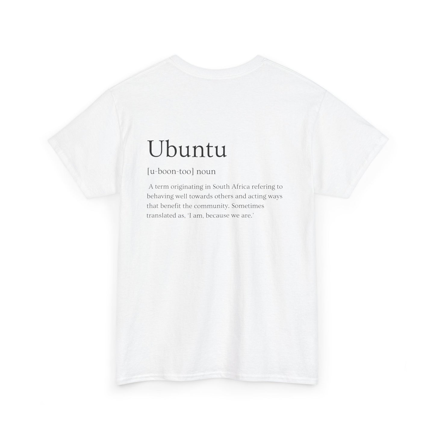 Love Cloth Ubuntu - Unisex 100% Cotton Graphic Tee