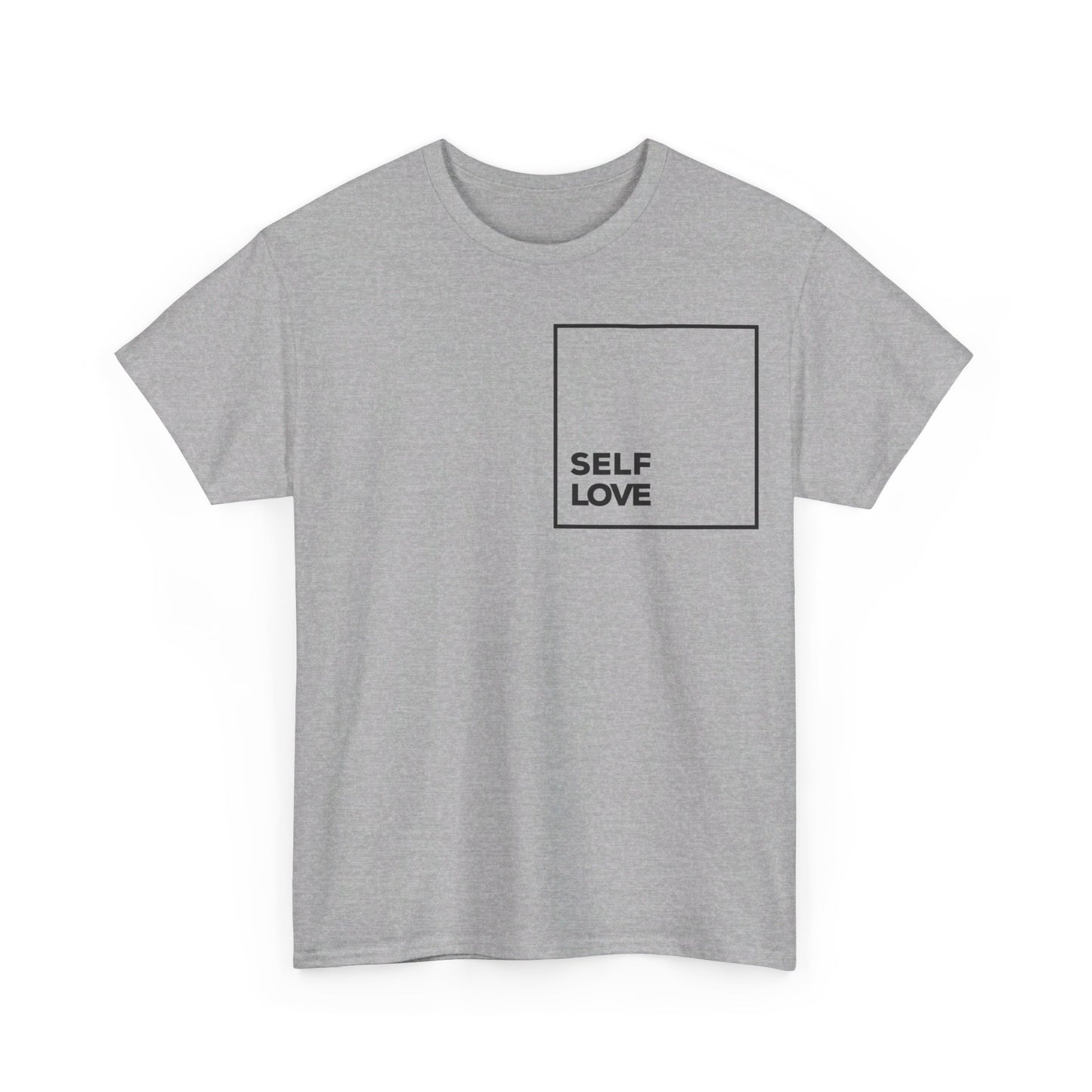 Self Love Unisex Heavy Classic Graphic Print Cotton Tee