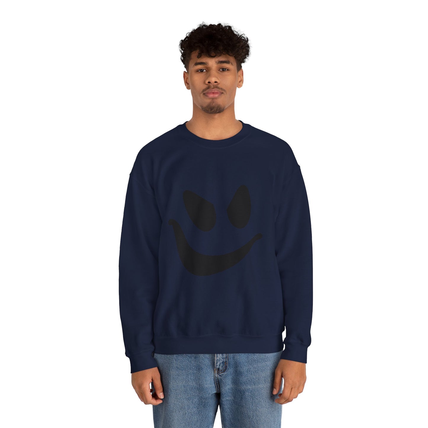 Ghost Face- Classic Graphic Print Unisex Heavy Blend™ Crewneck Sweatshirt