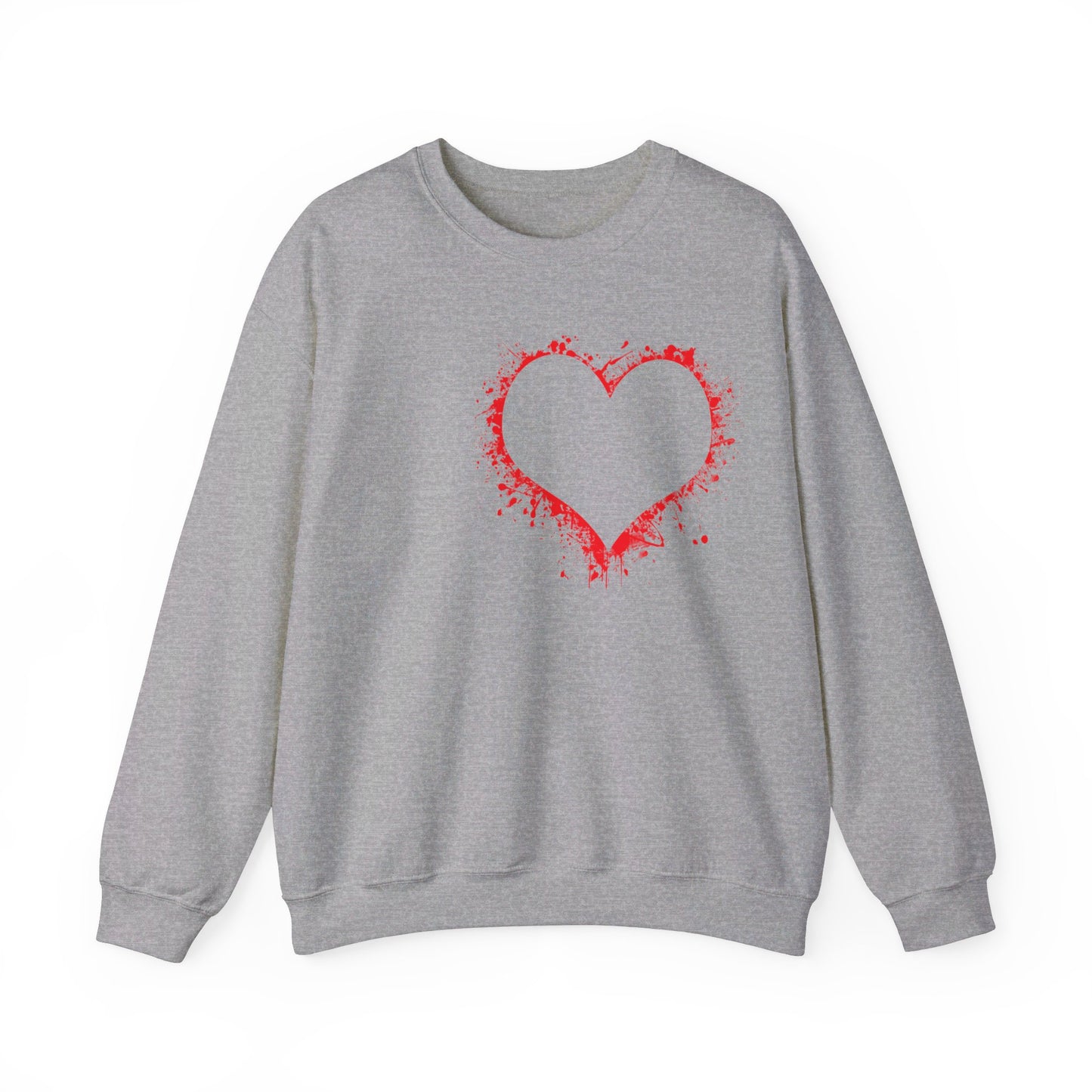 Heavy Hearted Unisex Heavy Blend™ Cotton Classic Crewneck Sweatshirt