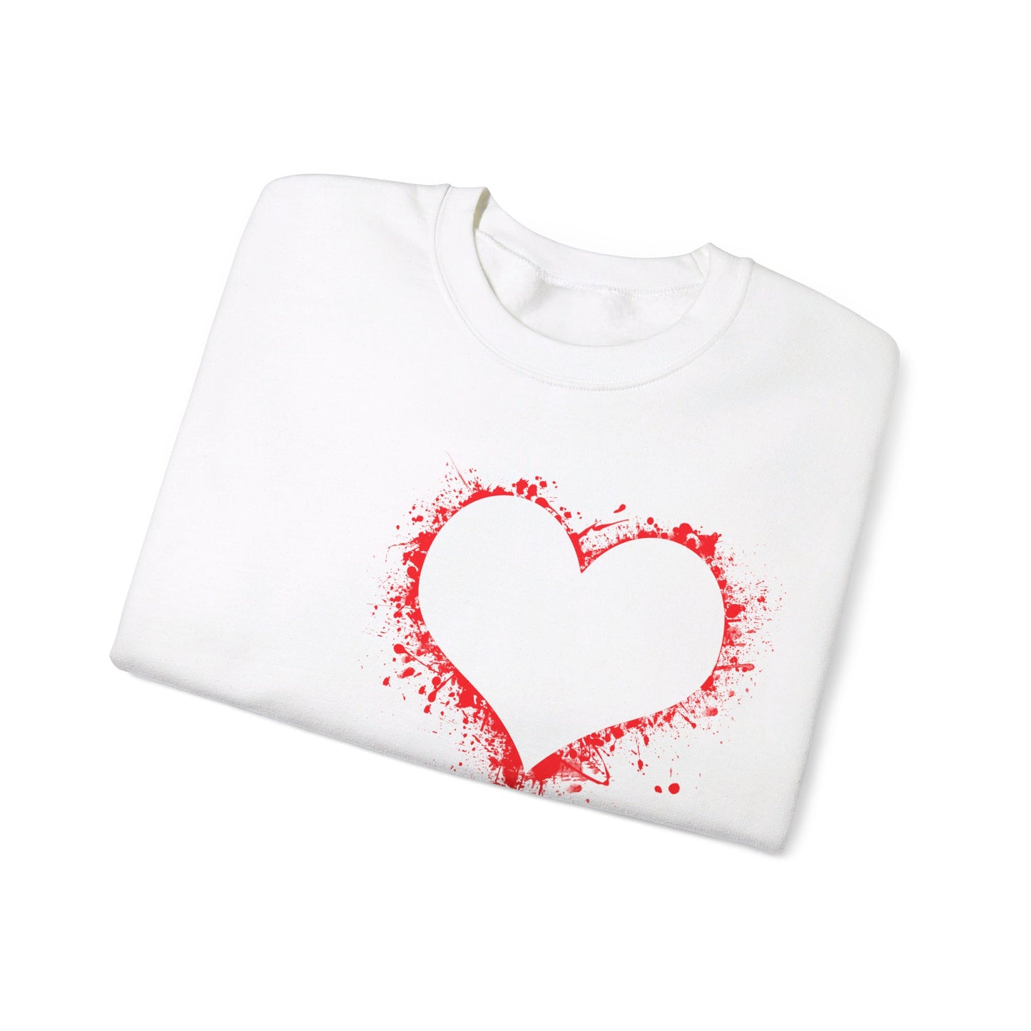 Heavy Hearted Unisex Heavy Blend™ Cotton Classic Crewneck Sweatshirt