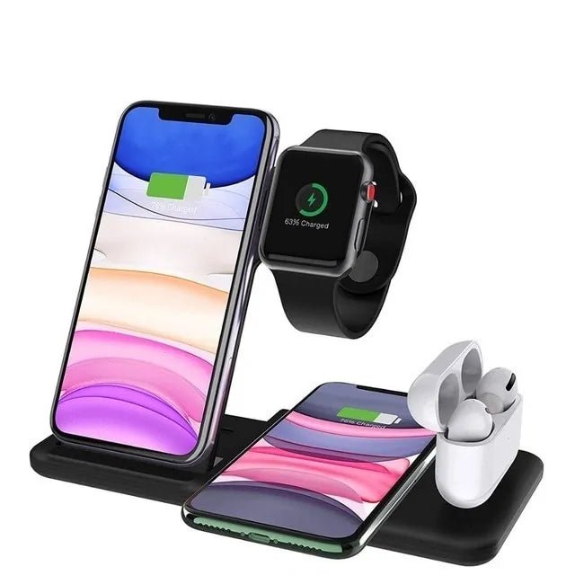 4in1 Fast Wireless Charger Stand