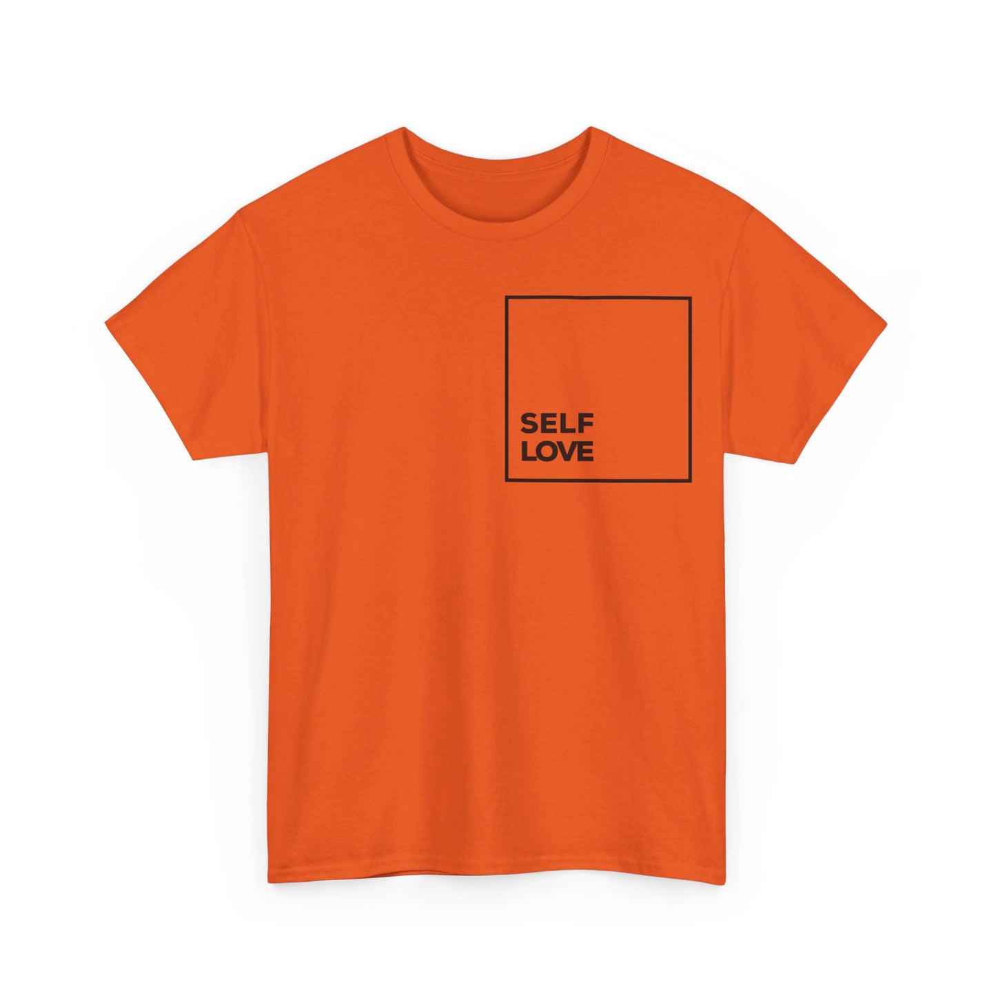 Self Love Unisex Heavy Classic Graphic Print Cotton Tee