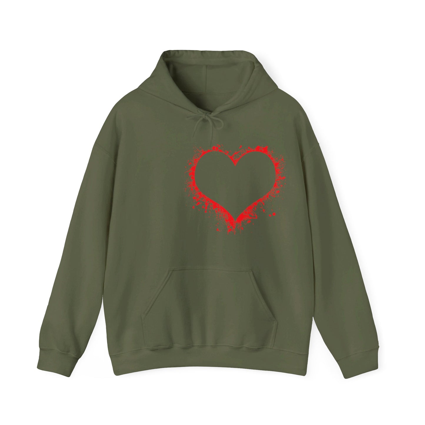 Heavy Hearted Unisex Cotton Heavy Blend™ Classic Hoodie