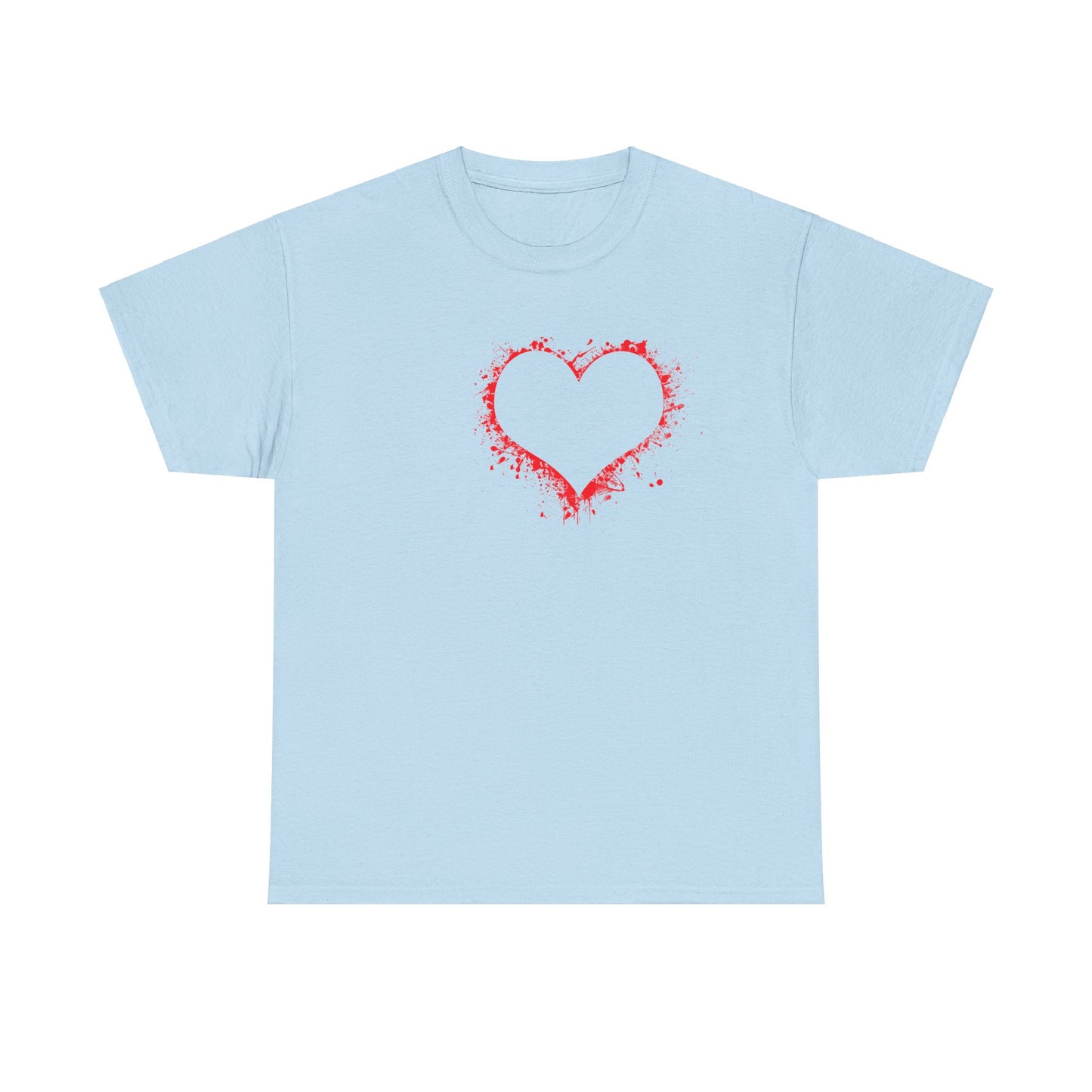 Heavy Hearted Unisex 100% Cotton Graphic Tee