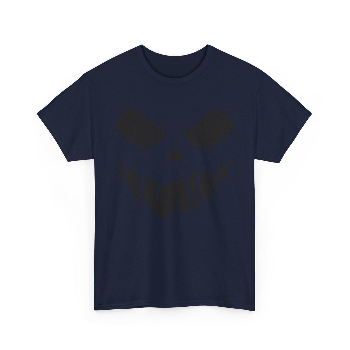 Ghoul Face- Classic Graphic Print Unisex Heavy 100% Cotton Tee