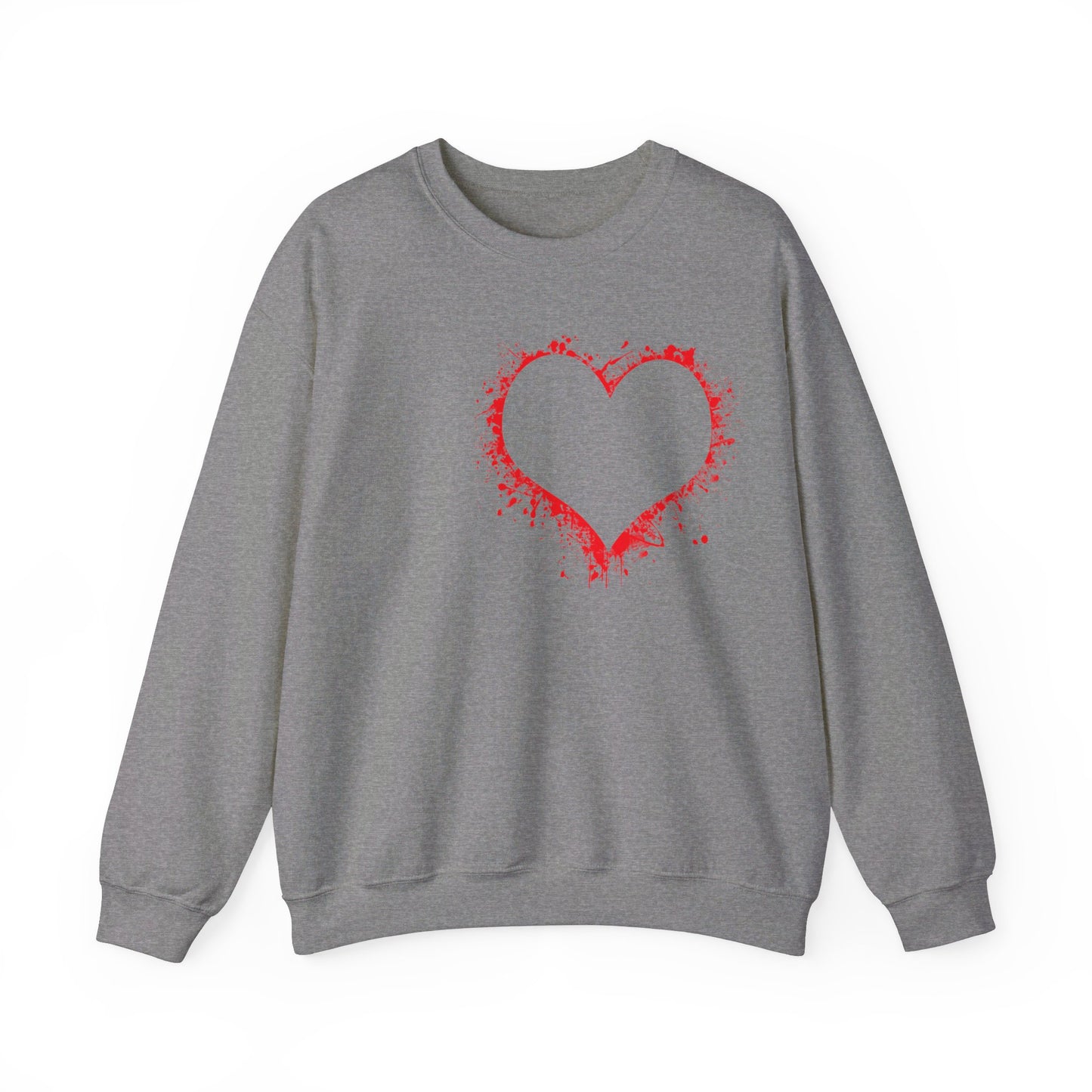 Heavy Hearted Unisex Heavy Blend™ Cotton Classic Crewneck Sweatshirt