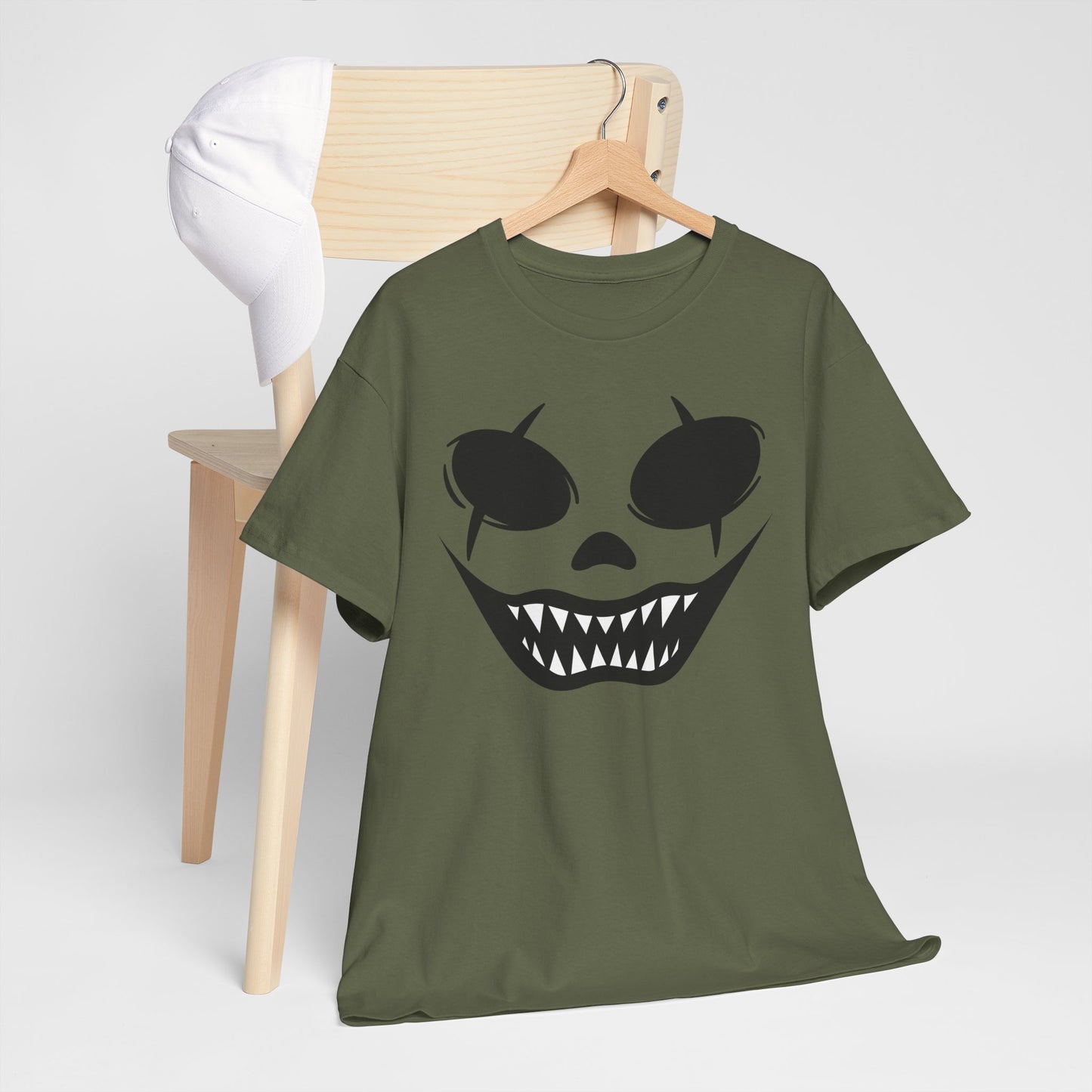 Clown Face- Classic Graphic Print Unisex Heavy 100% Cotton Tee