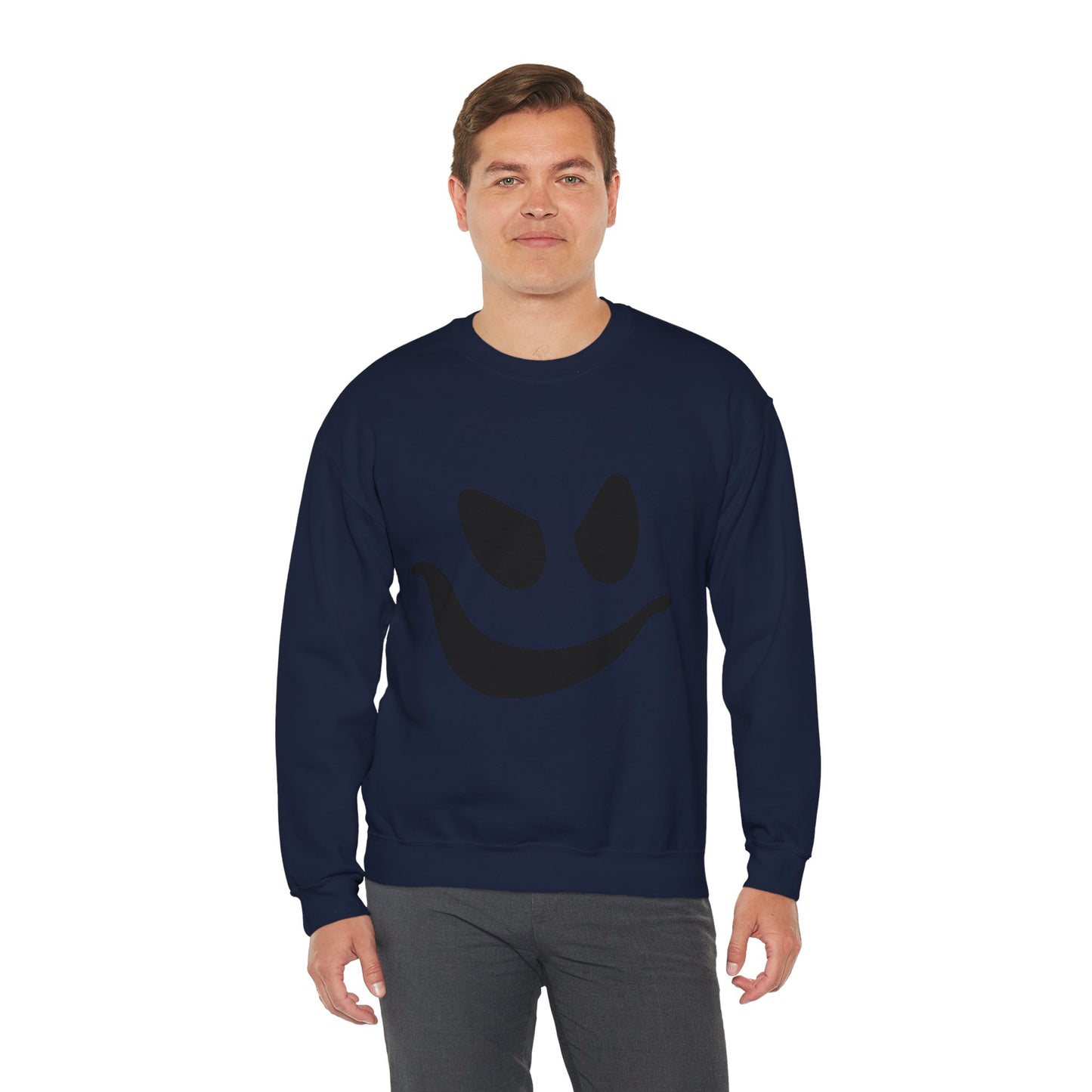 Ghost Face- Classic Graphic Print Unisex Heavy Blend™ Crewneck Sweatshirt