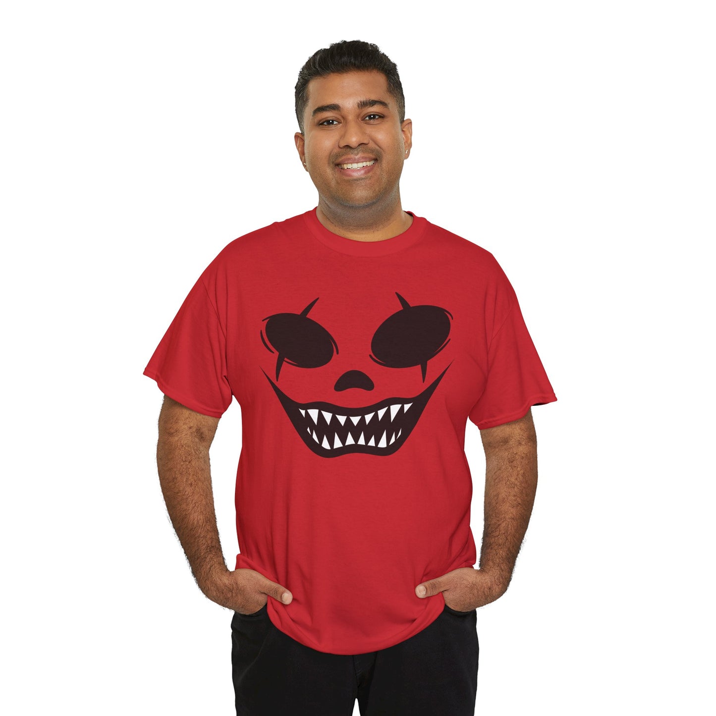 Clown Face- Classic Graphic Print Unisex Heavy 100% Cotton Tee