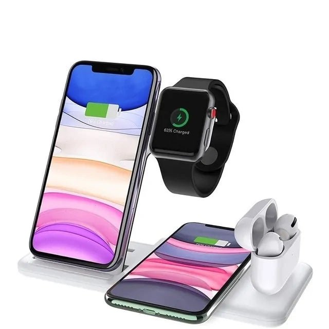 4in1 Fast Wireless Charger Stand