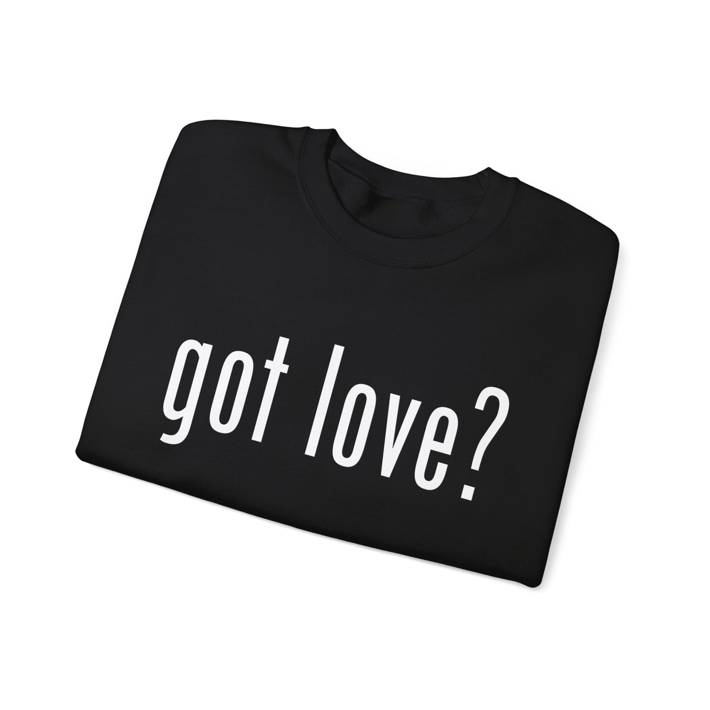 got love? - classic Unisex Heavy Blend™ Crewneck Graphic Print Sweatshirt